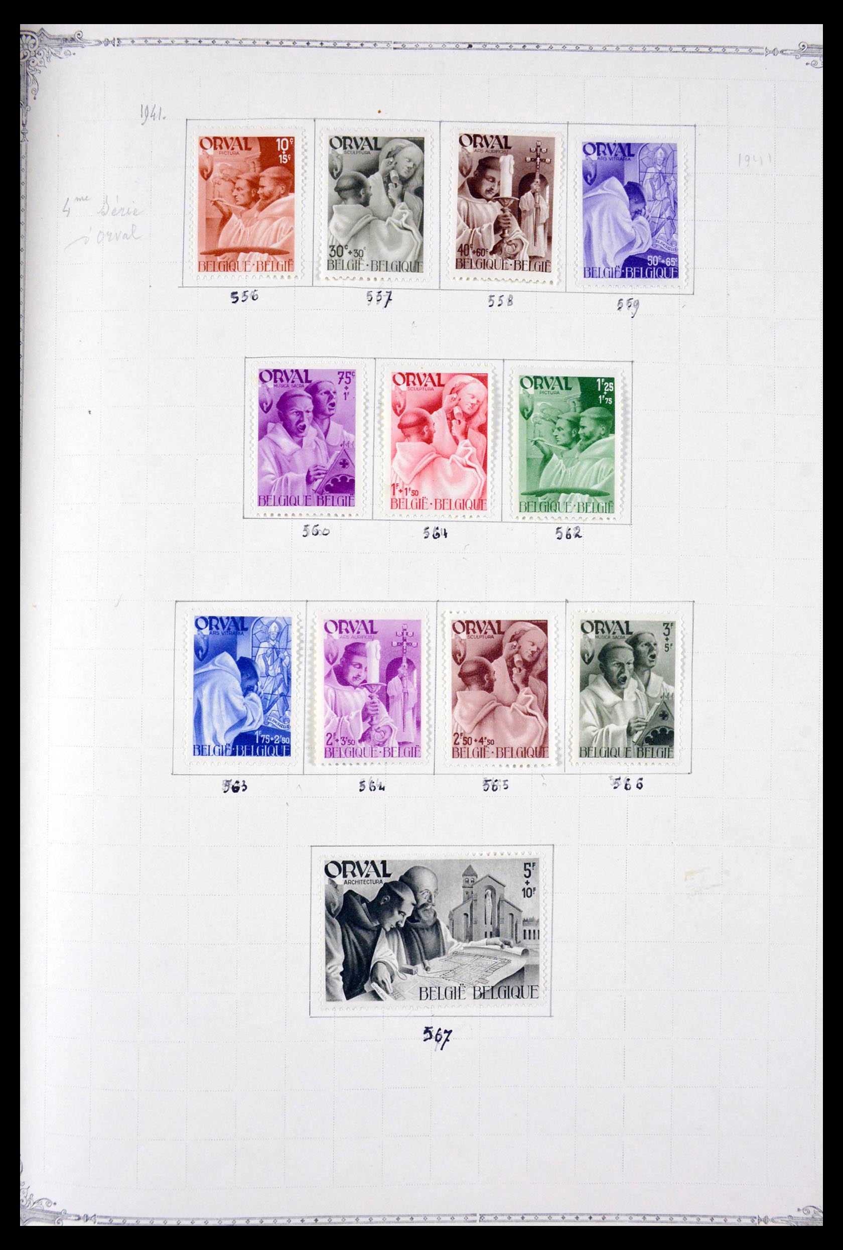 29705 044 - 29705 België 1859-1974.