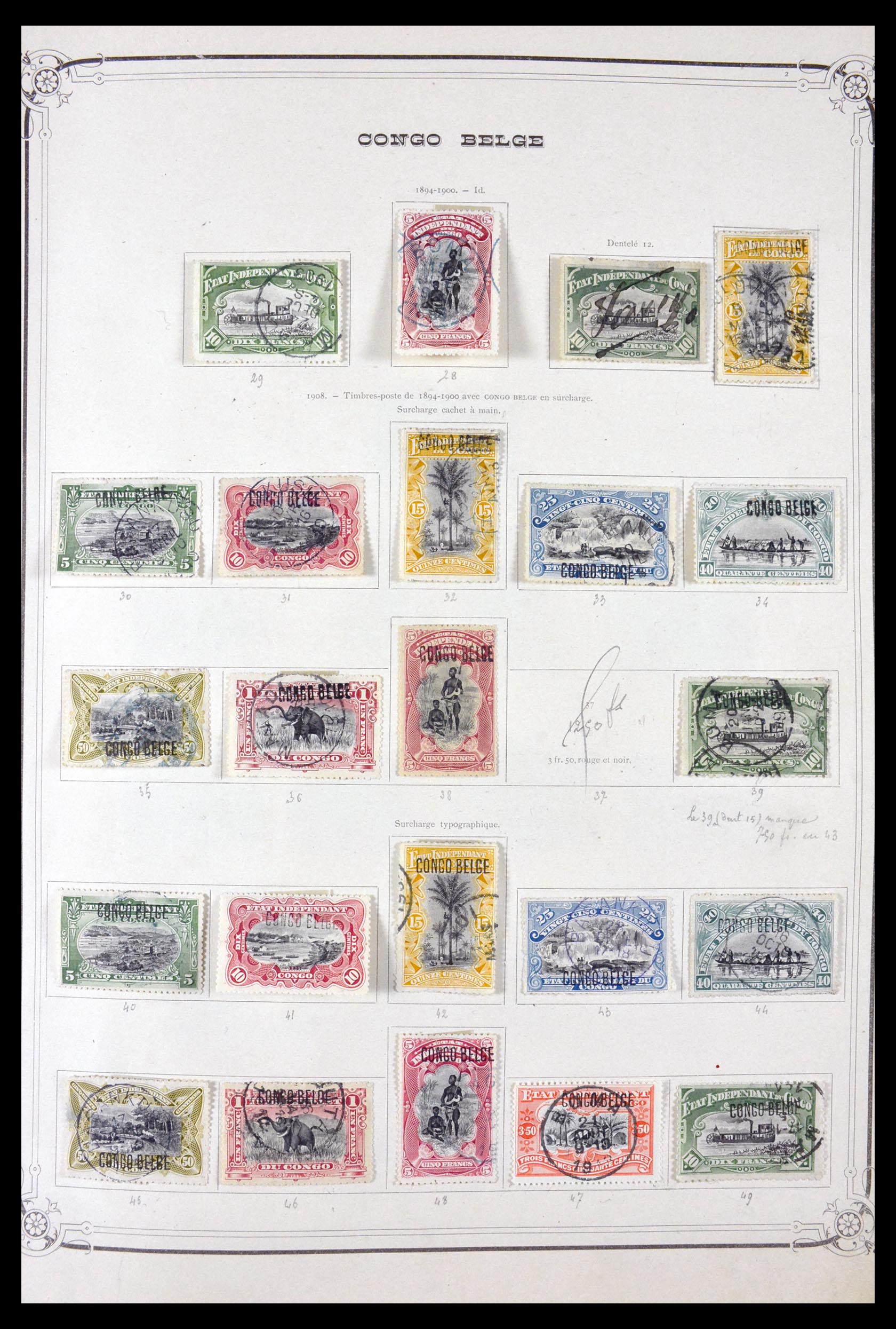 29712 002 - 29712 Belgisch Congo en Ruanda Urundi 1886-1963.