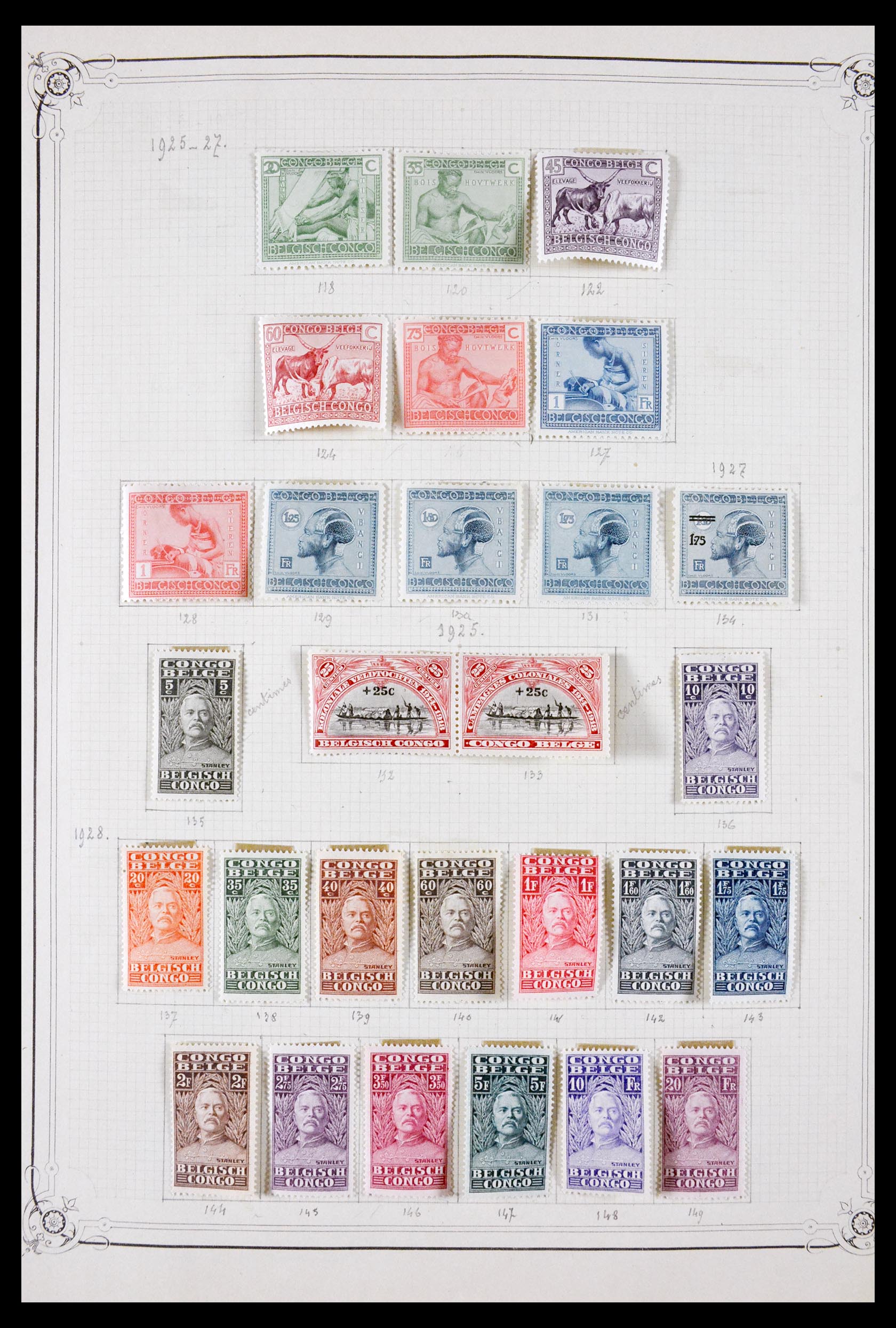 29712 007 - 29712 Belgian Congo and Ruanda Urundi 1886-1963.