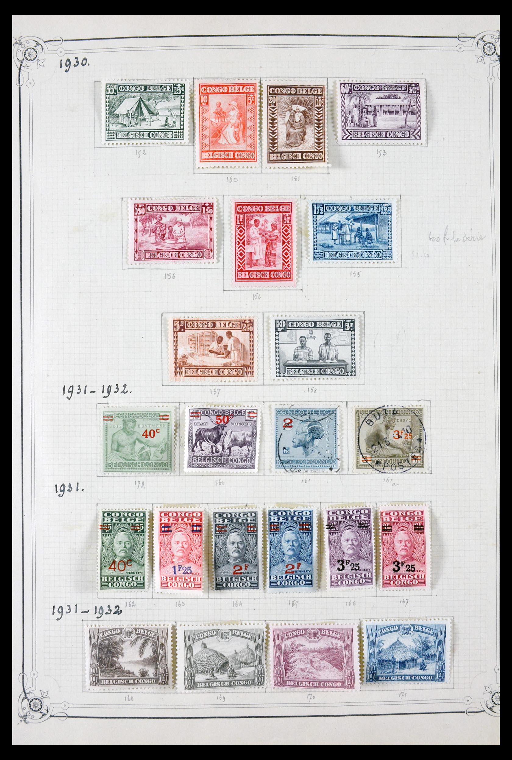 29712 008 - 29712 Belgian Congo and Ruanda Urundi 1886-1963.