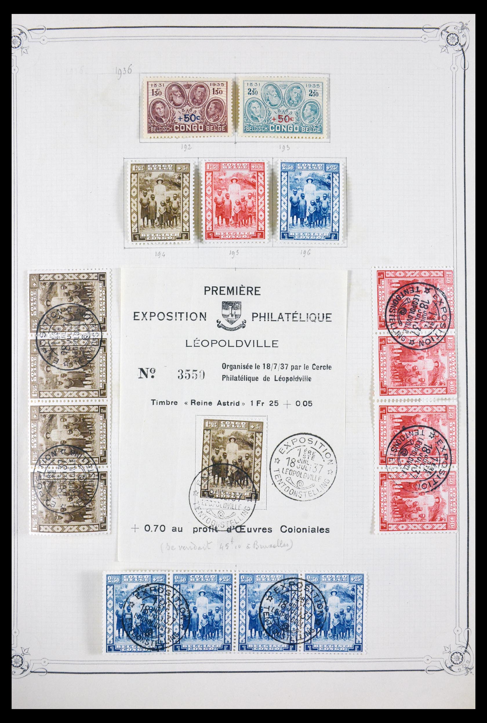 29712 010 - 29712 Belgisch Congo en Ruanda Urundi 1886-1963.