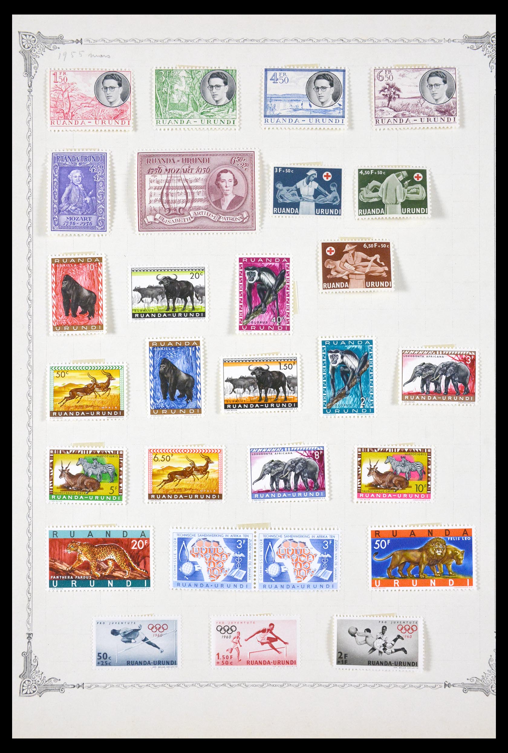 29712 035 - 29712 Belgisch Congo en Ruanda Urundi 1886-1963.