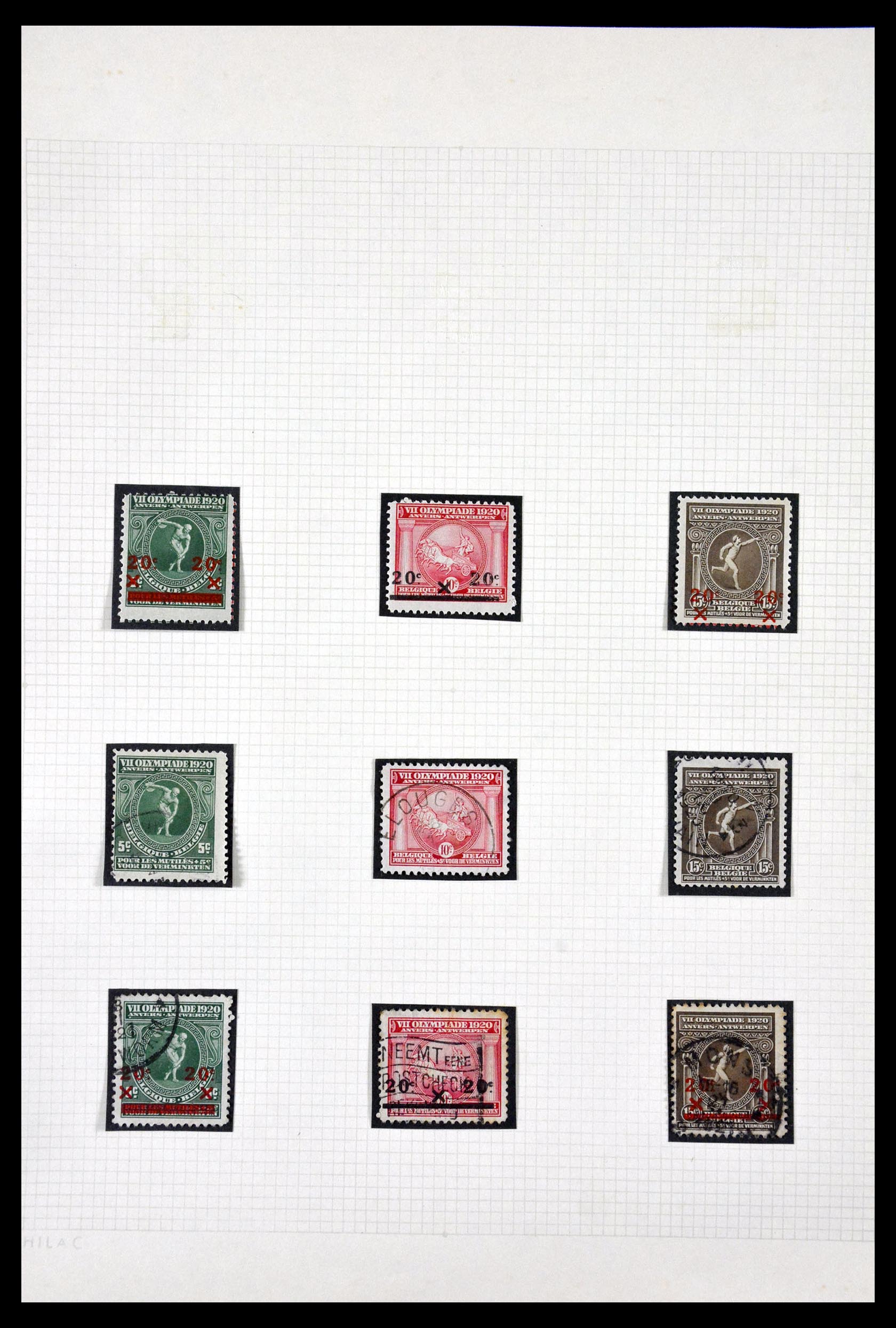 29713 015 - 29713 België 1858-1953.