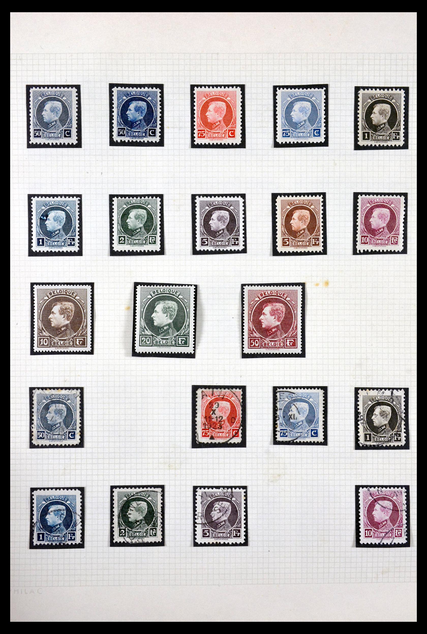 29713 017 - 29713 België 1858-1953.