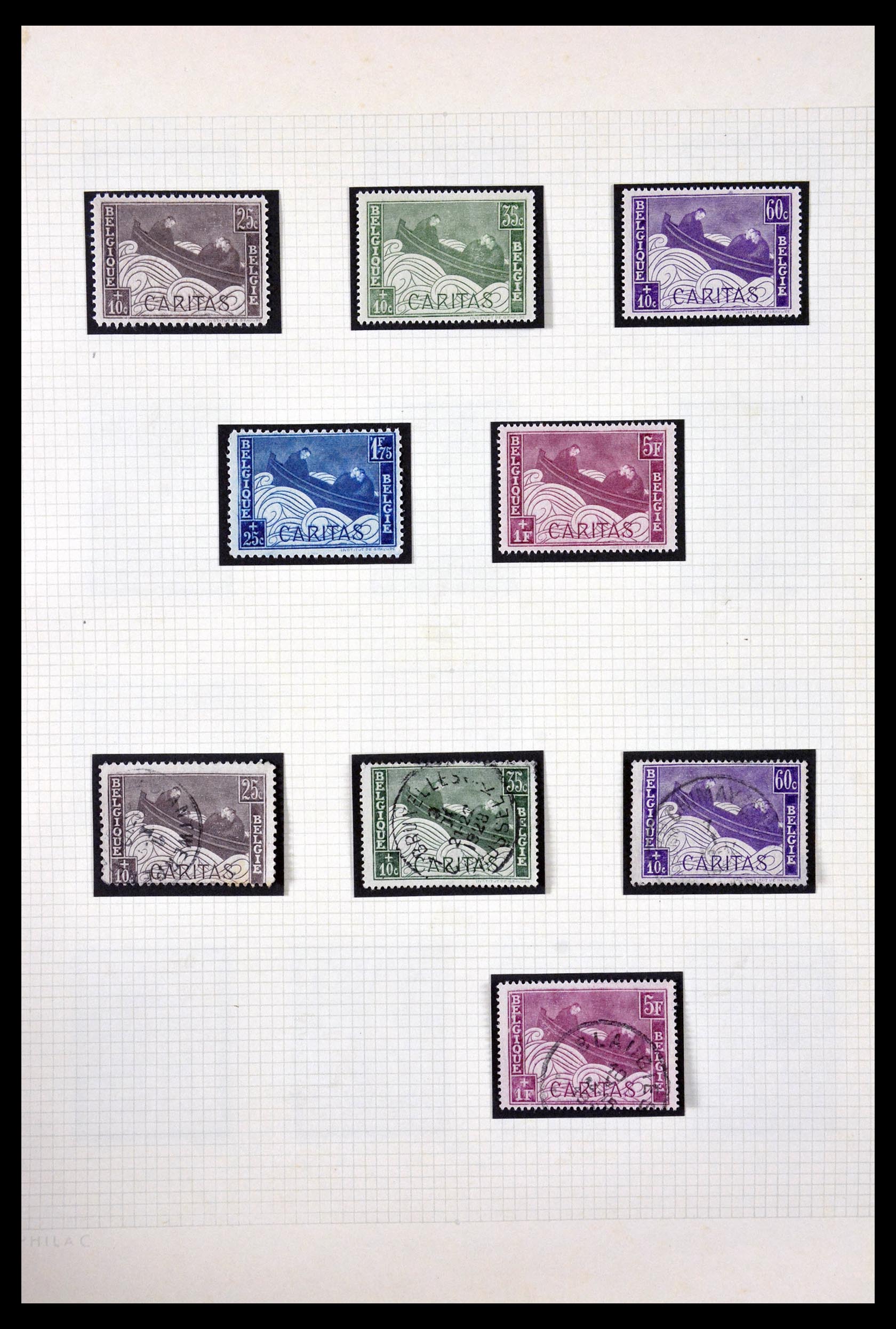 29713 021 - 29713 België 1858-1953.