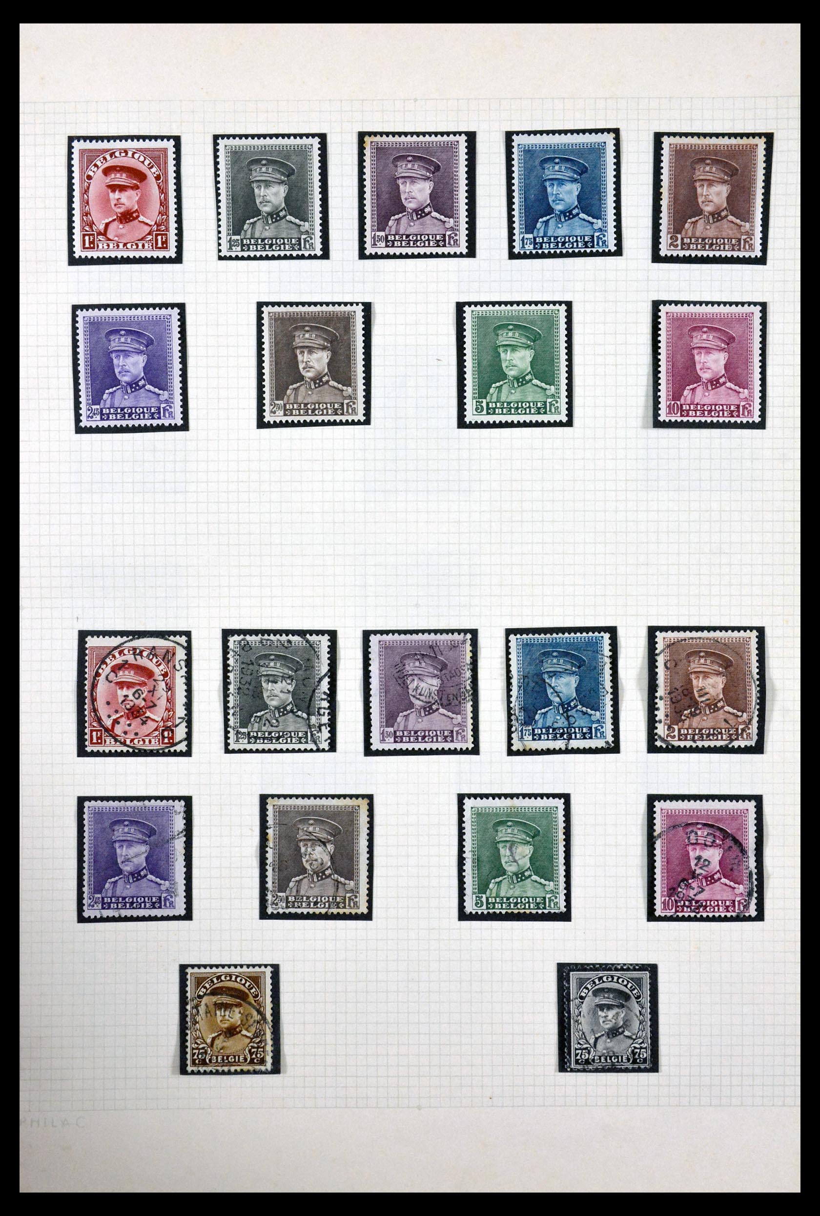 29713 028 - 29713 België 1858-1953.