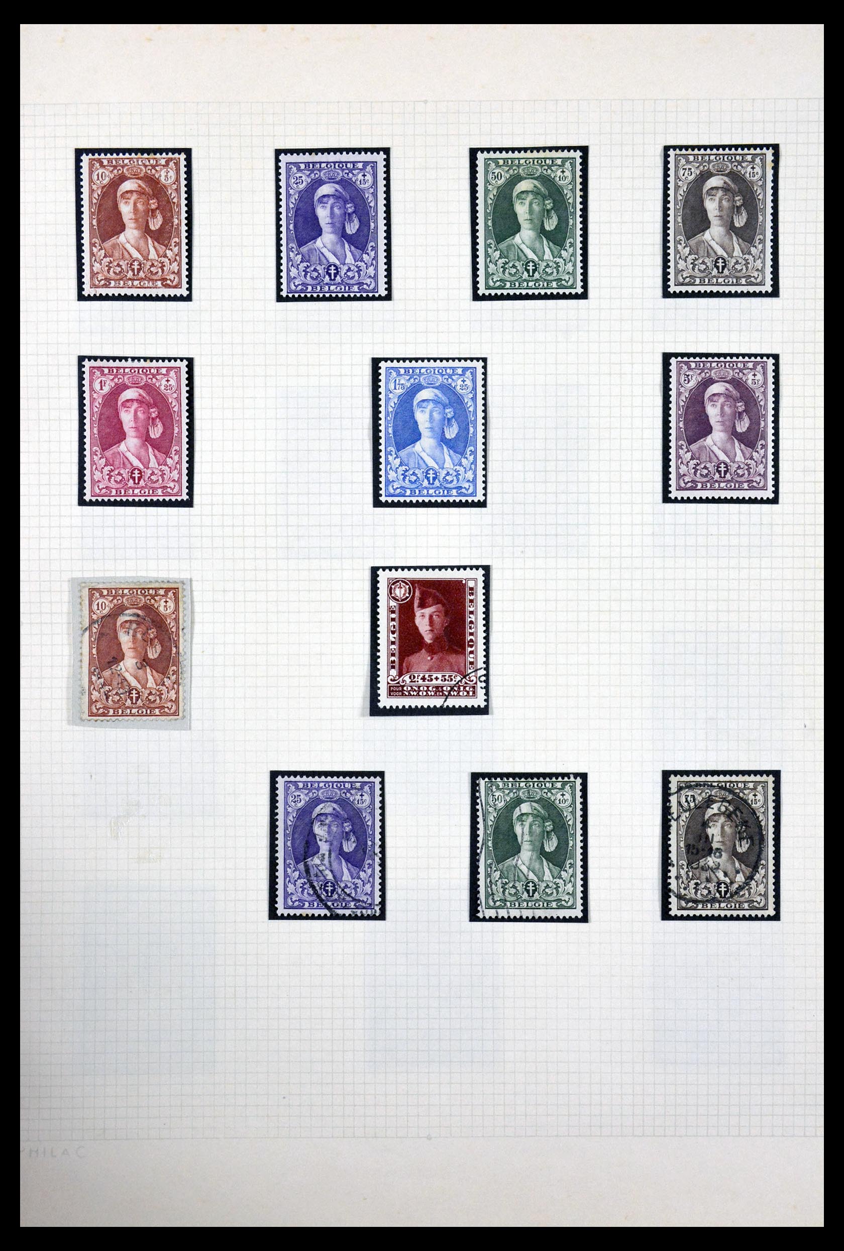 29713 029 - 29713 België 1858-1953.