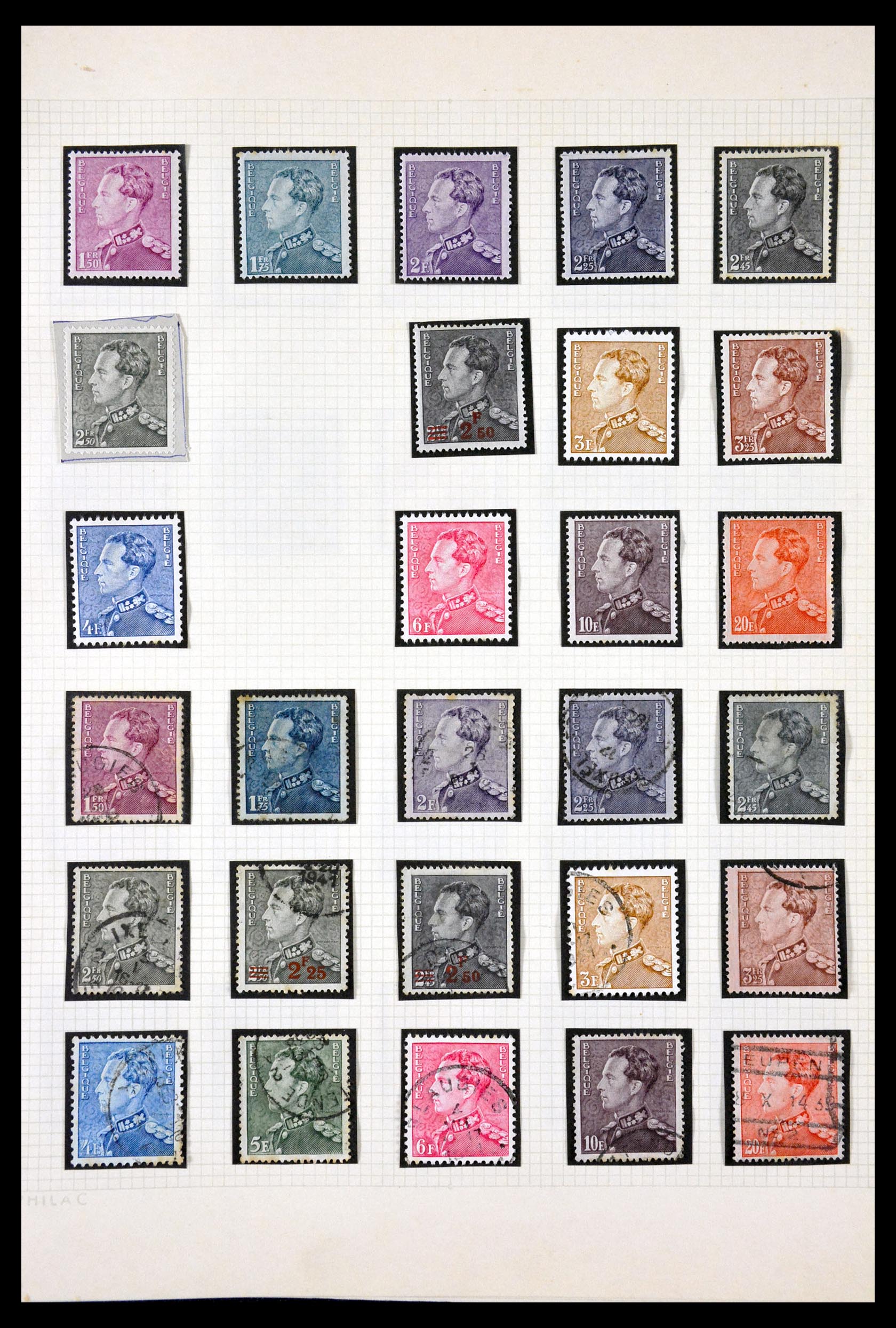 29713 039 - 29713 België 1858-1953.