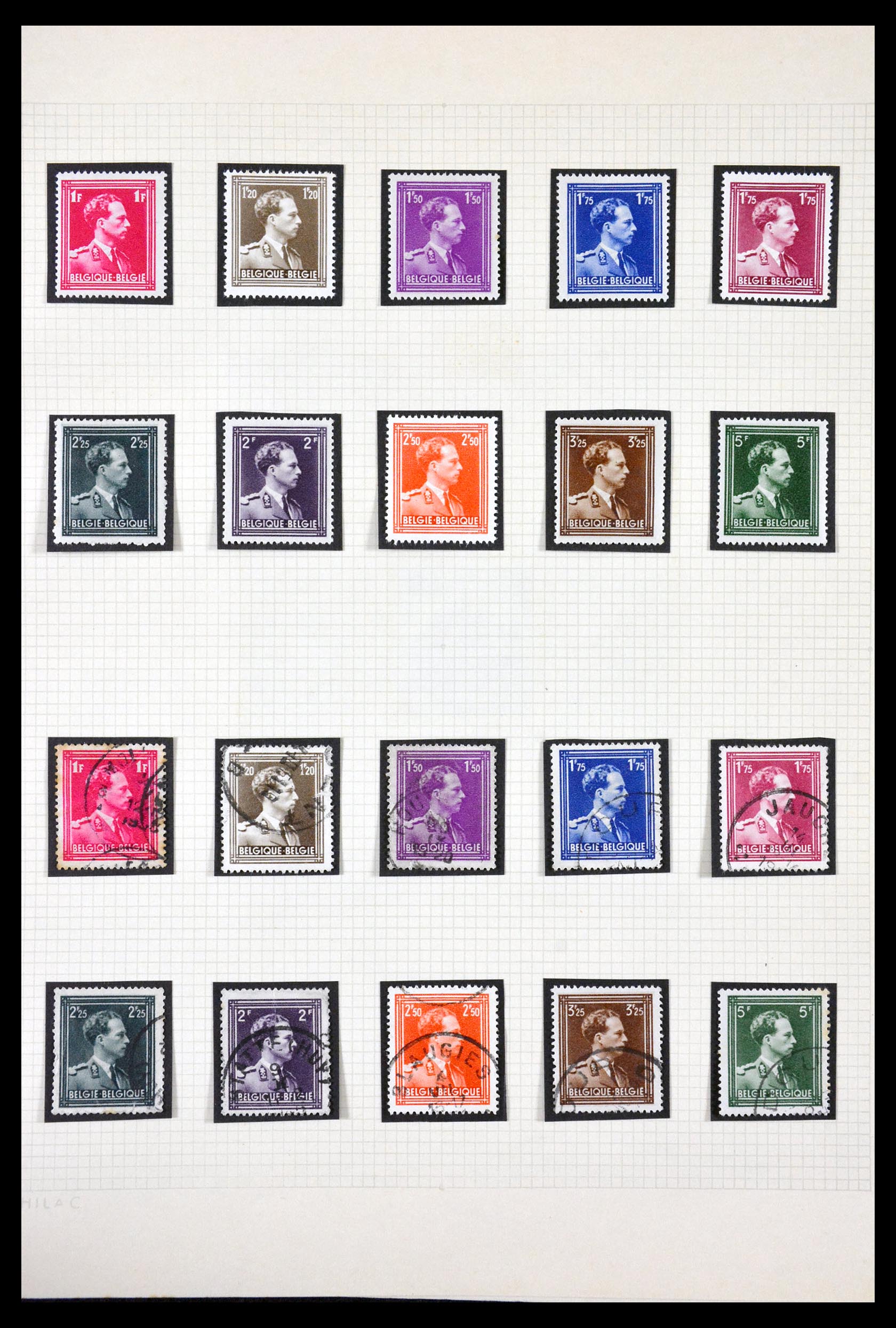 29713 040 - 29713 België 1858-1953.