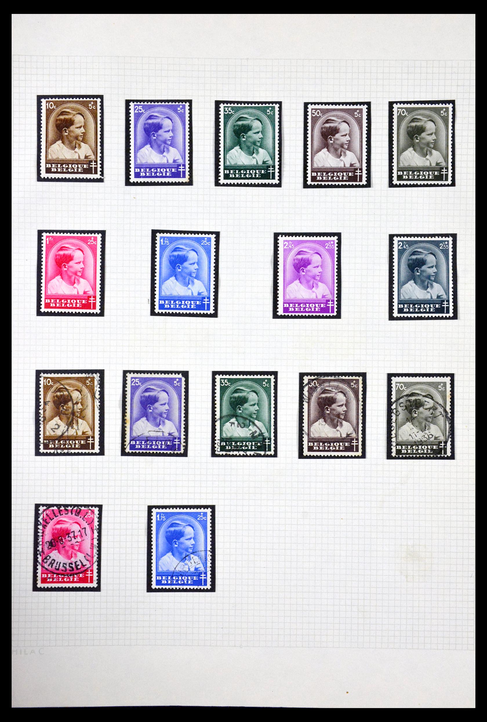 29713 042 - 29713 België 1858-1953.