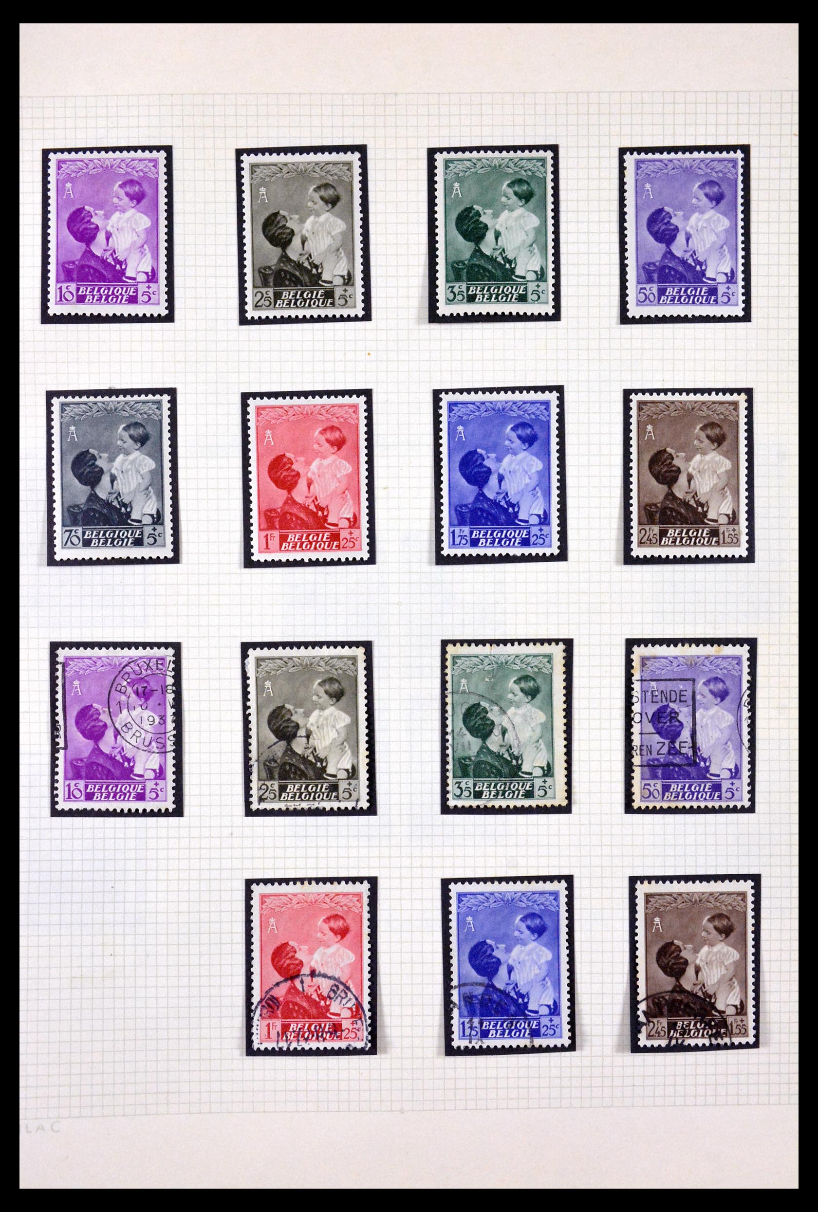 29713 043 - 29713 België 1858-1953.