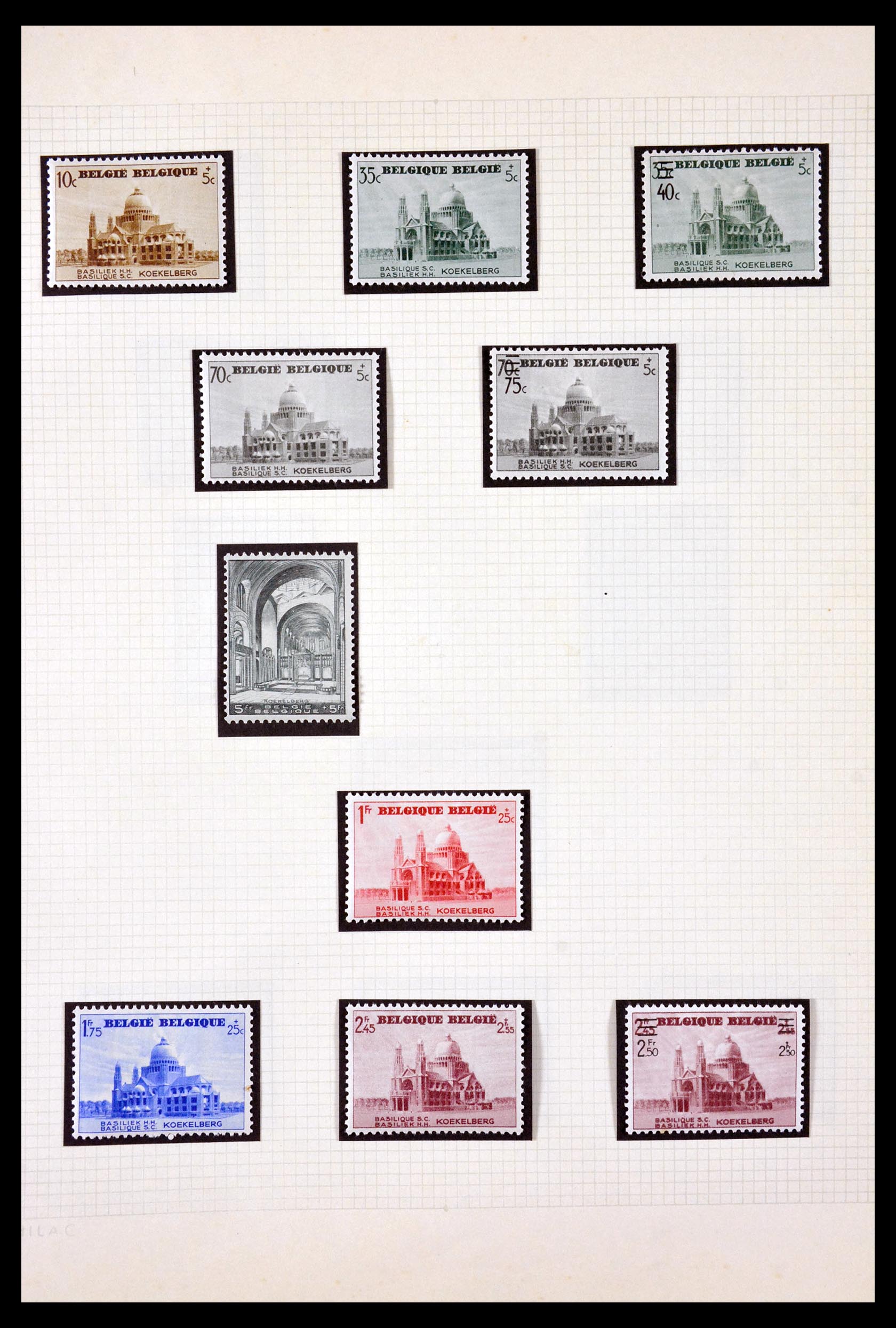 29713 048 - 29713 Belgium 1858-1953.