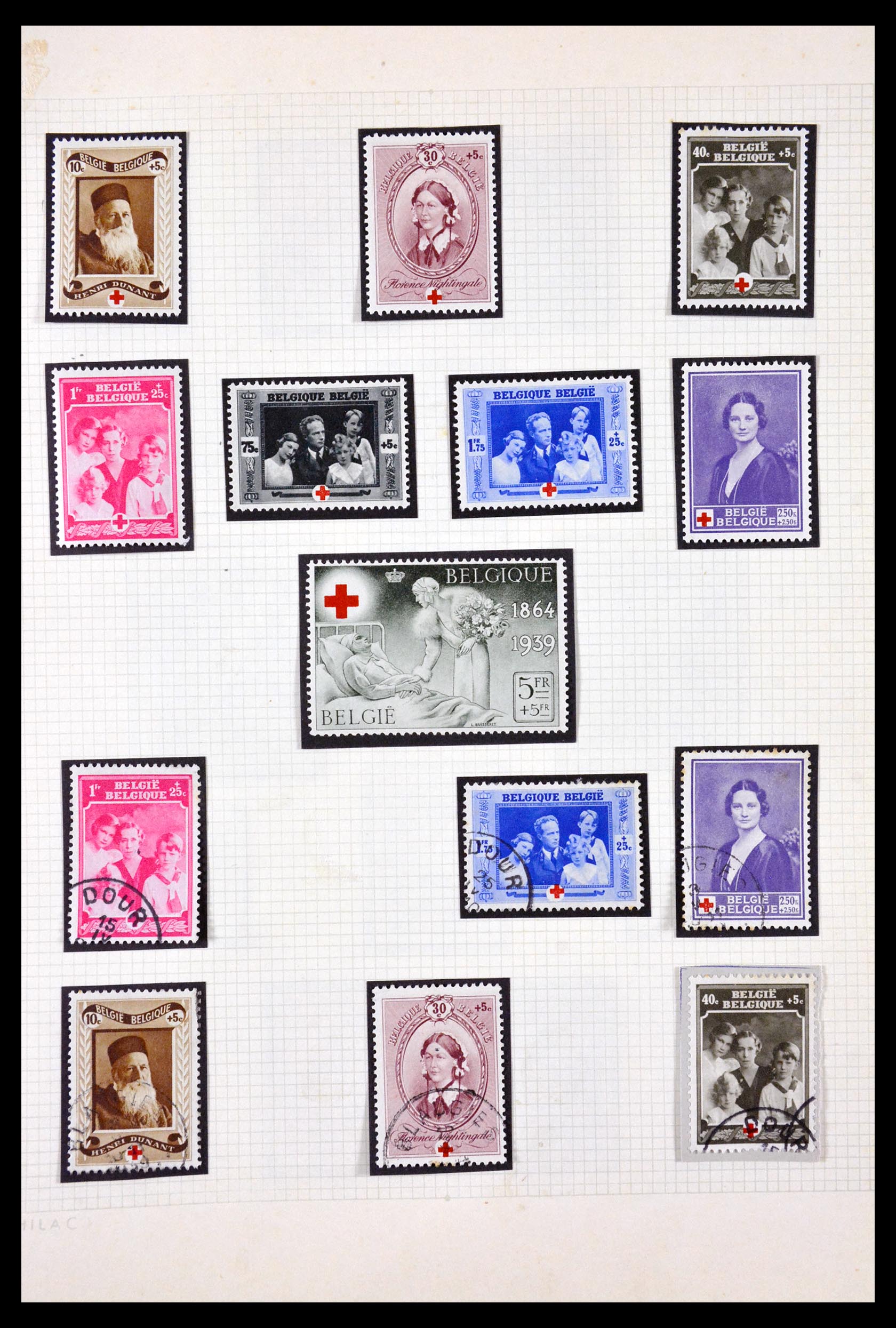 29713 052 - 29713 Belgium 1858-1953.