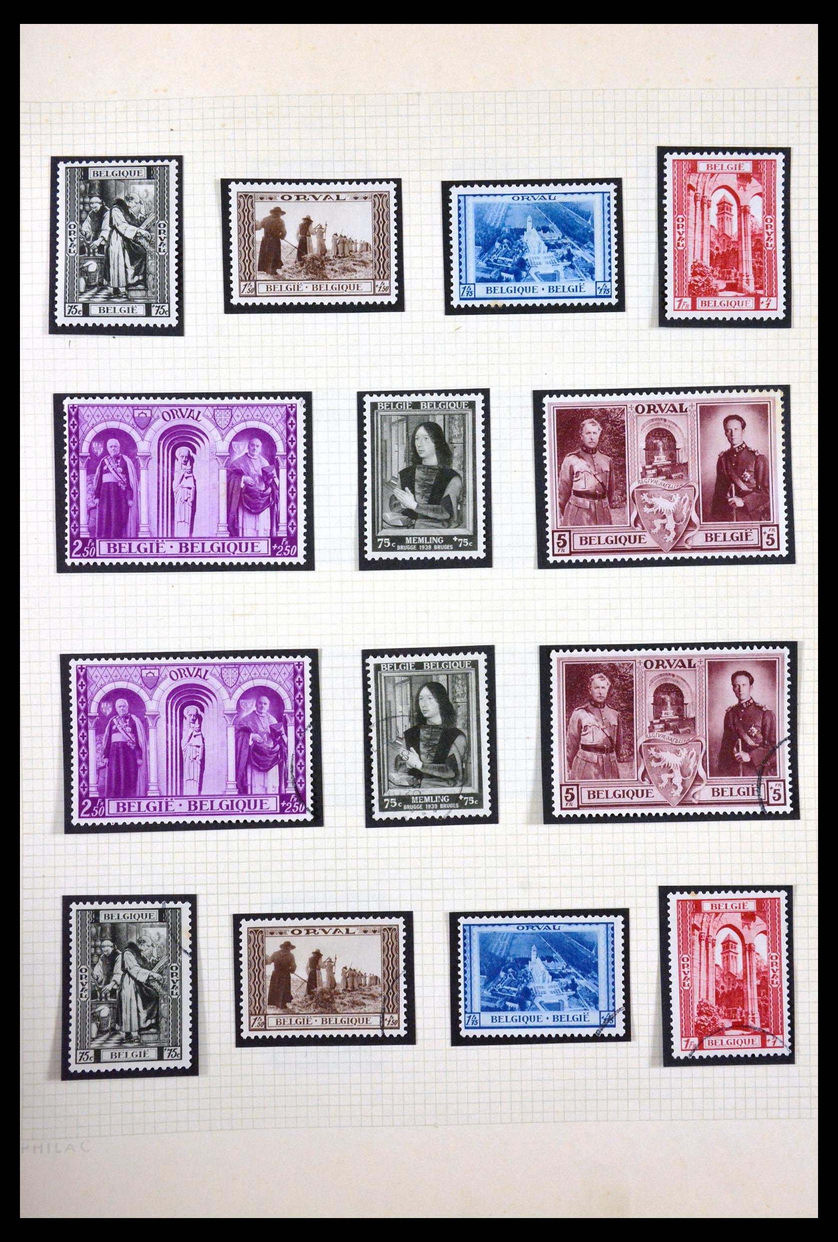 29713 054 - 29713 België 1858-1953.