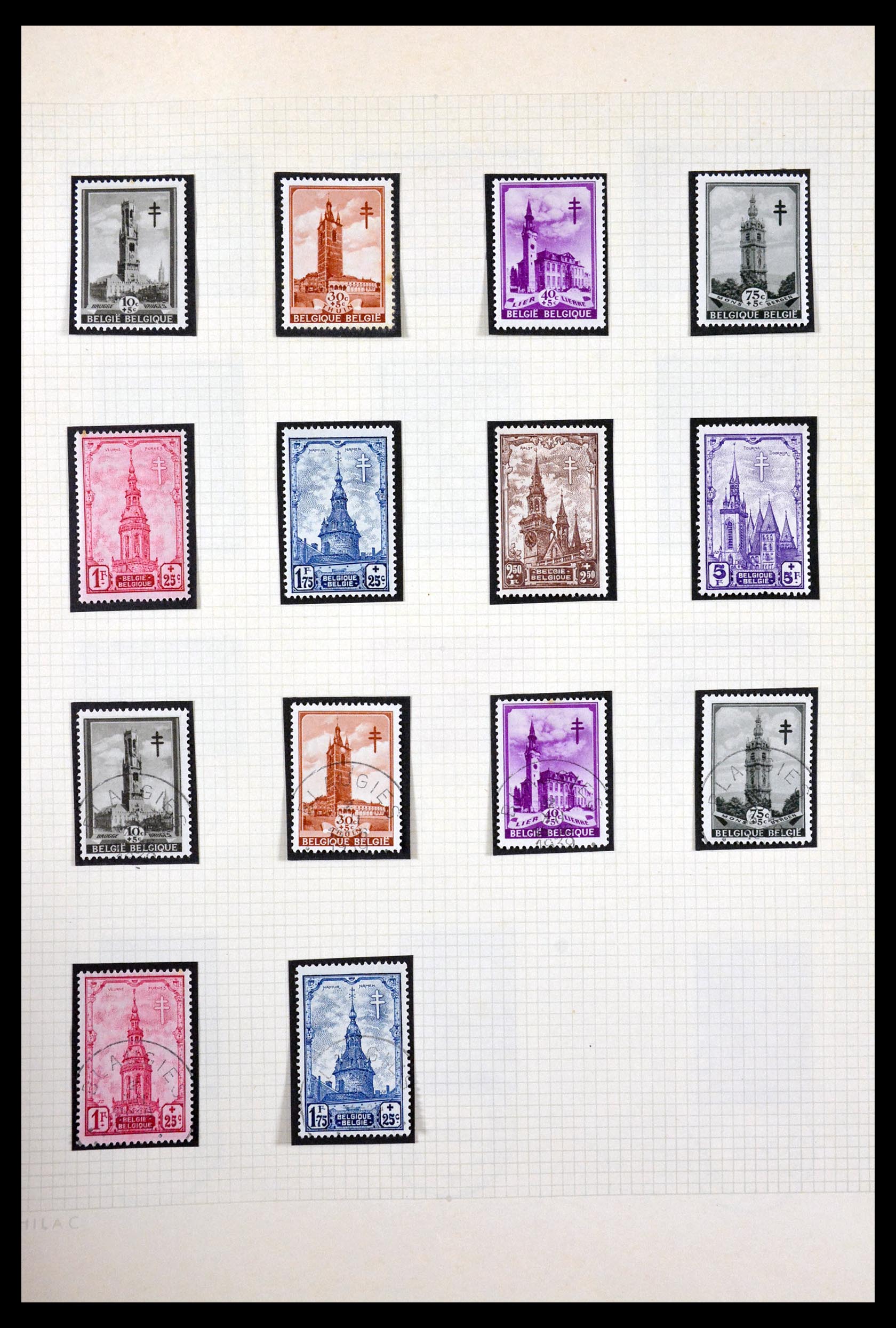 29713 055 - 29713 België 1858-1953.