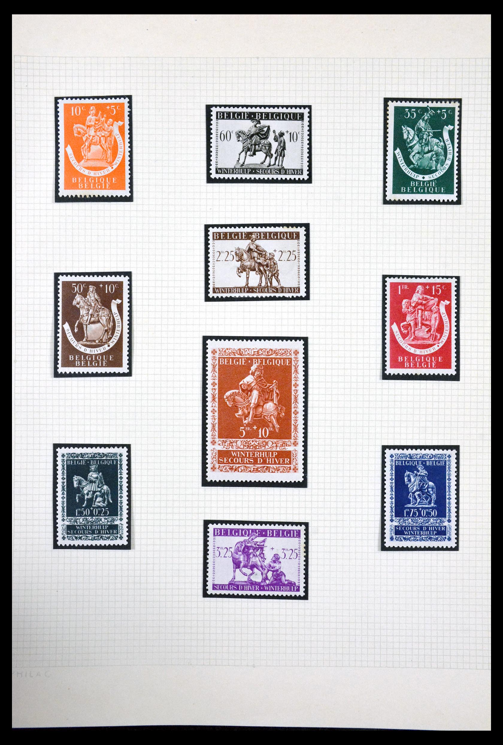 29713 073 - 29713 Belgium 1858-1953.