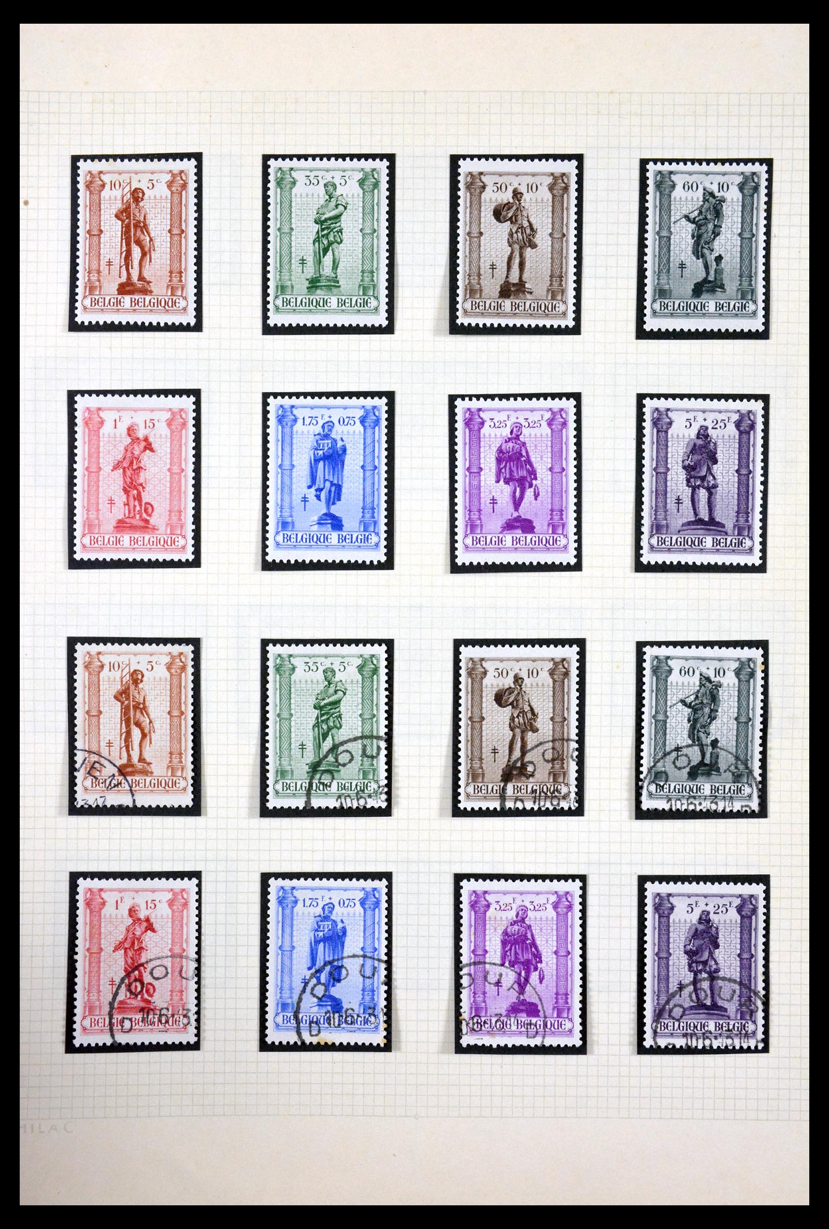 29713 076 - 29713 Belgium 1858-1953.