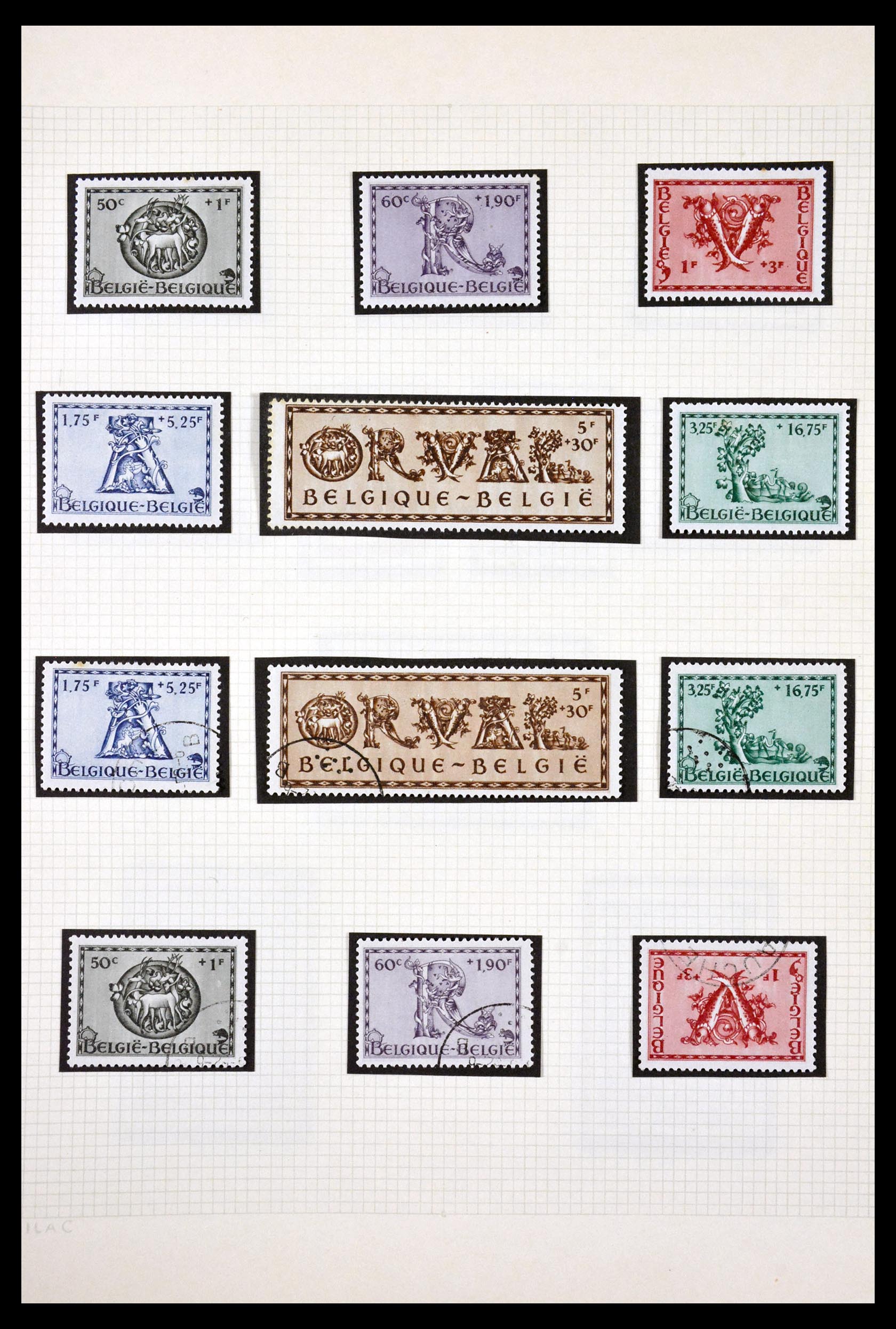 29713 077 - 29713 Belgium 1858-1953.