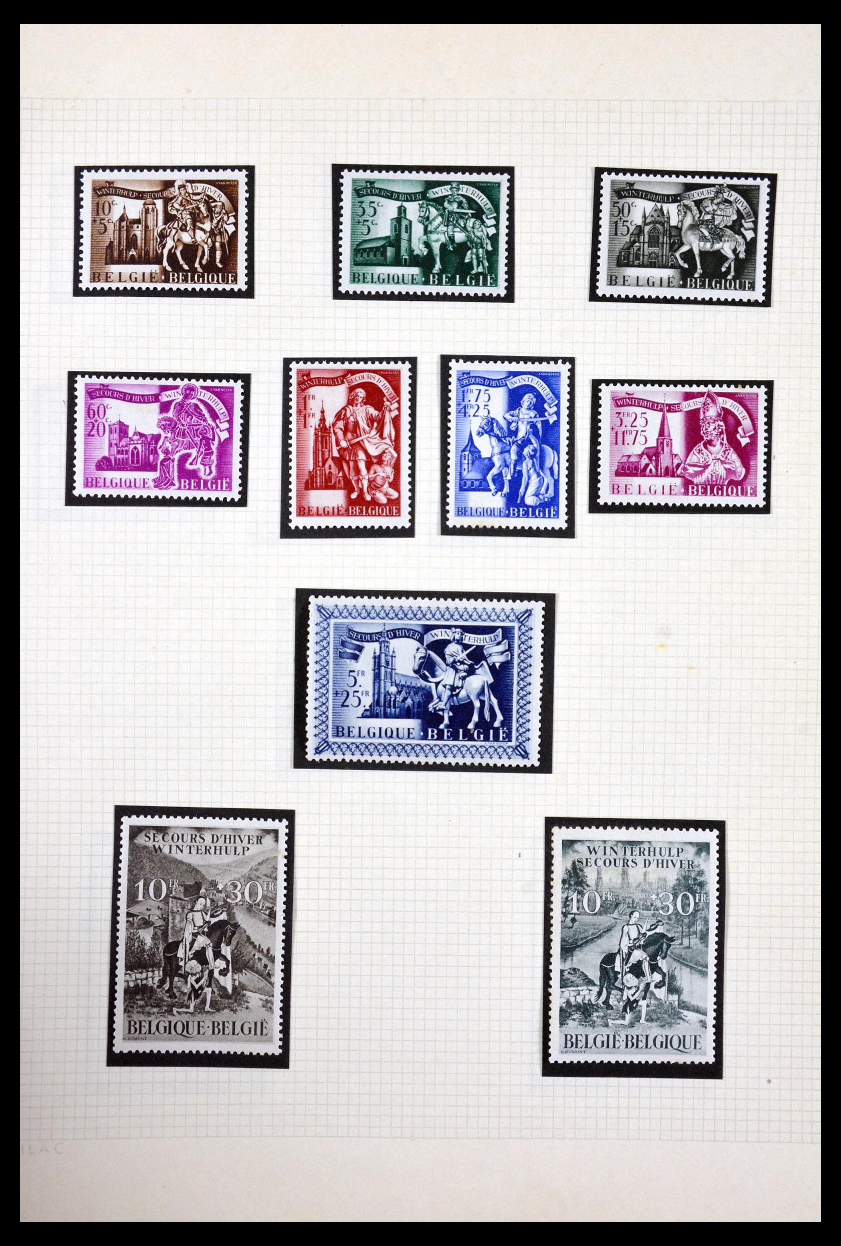 29713 078 - 29713 Belgium 1858-1953.