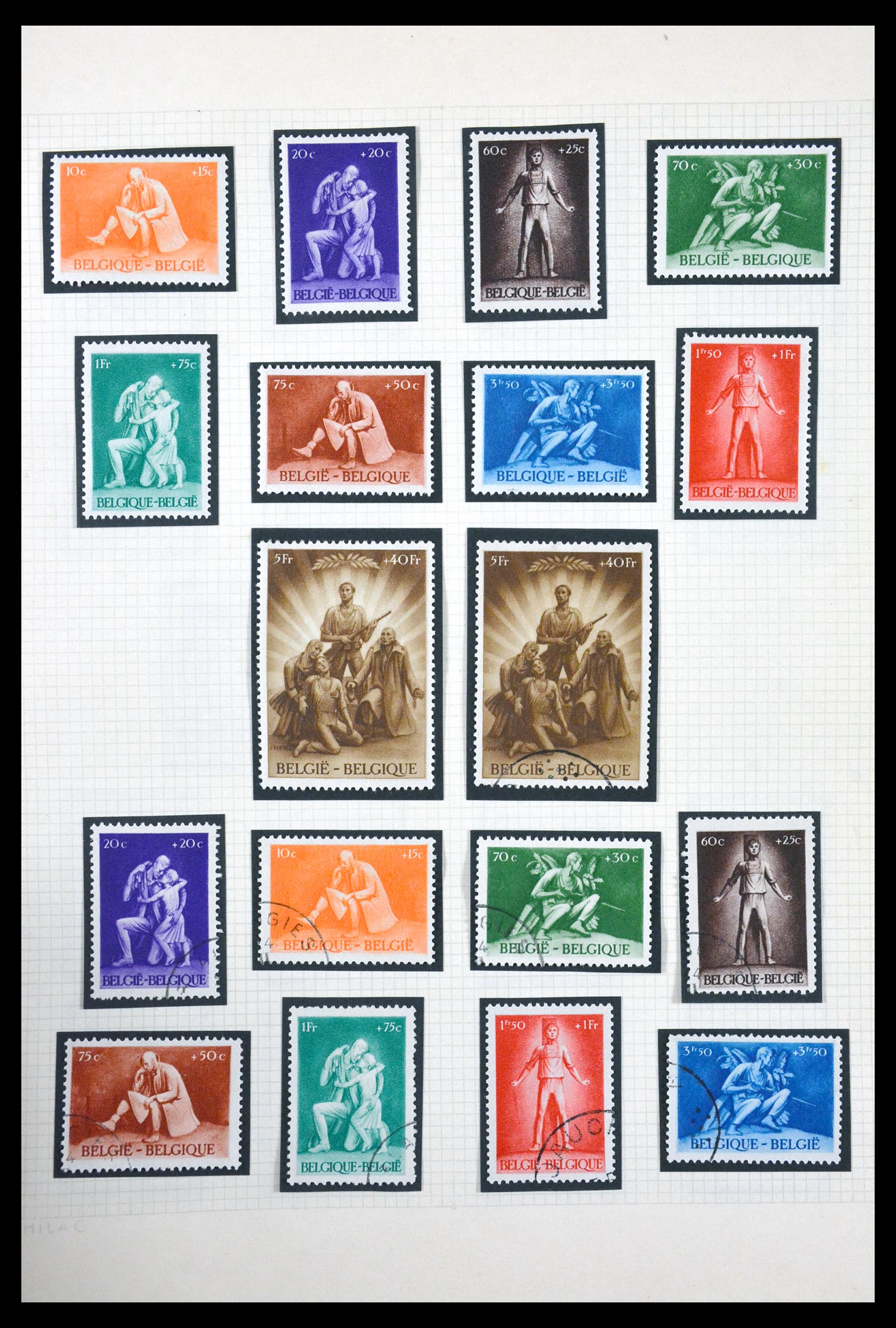 29713 090 - 29713 Belgium 1858-1953.