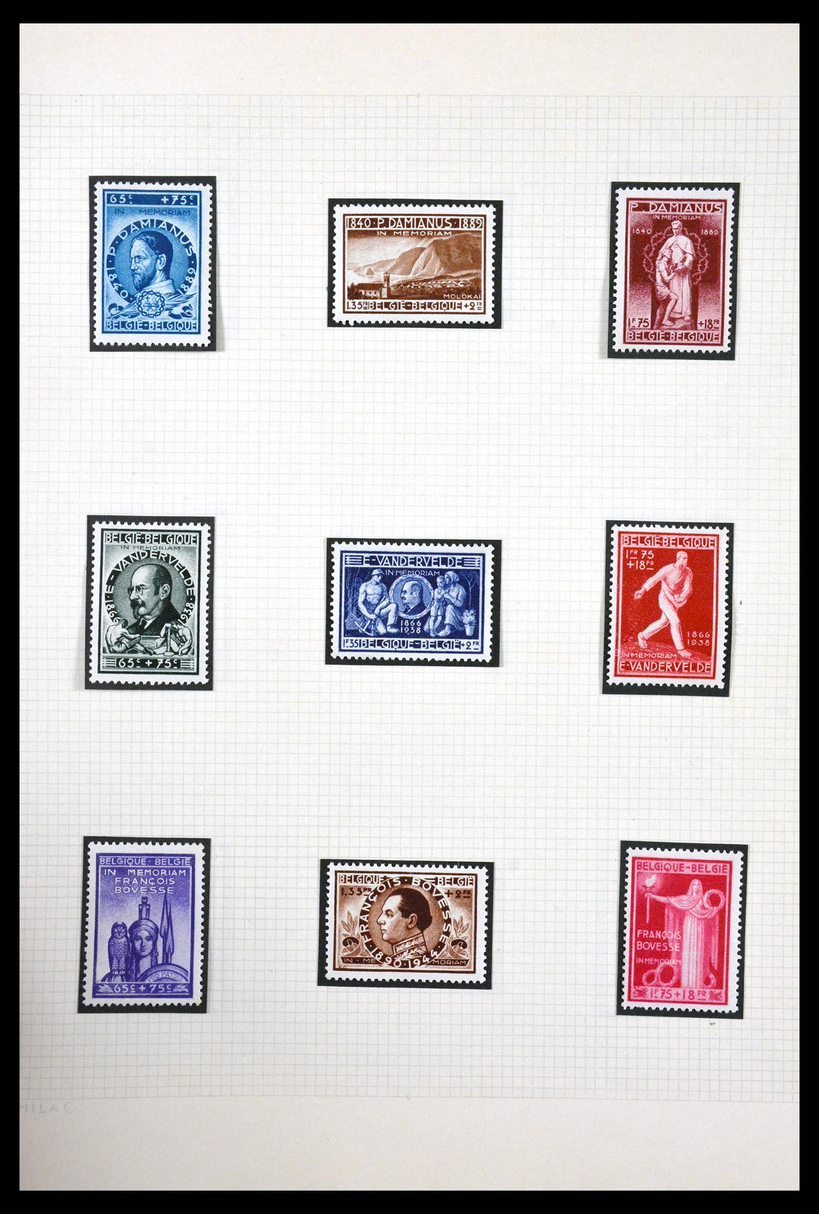 29713 093 - 29713 Belgium 1858-1953.