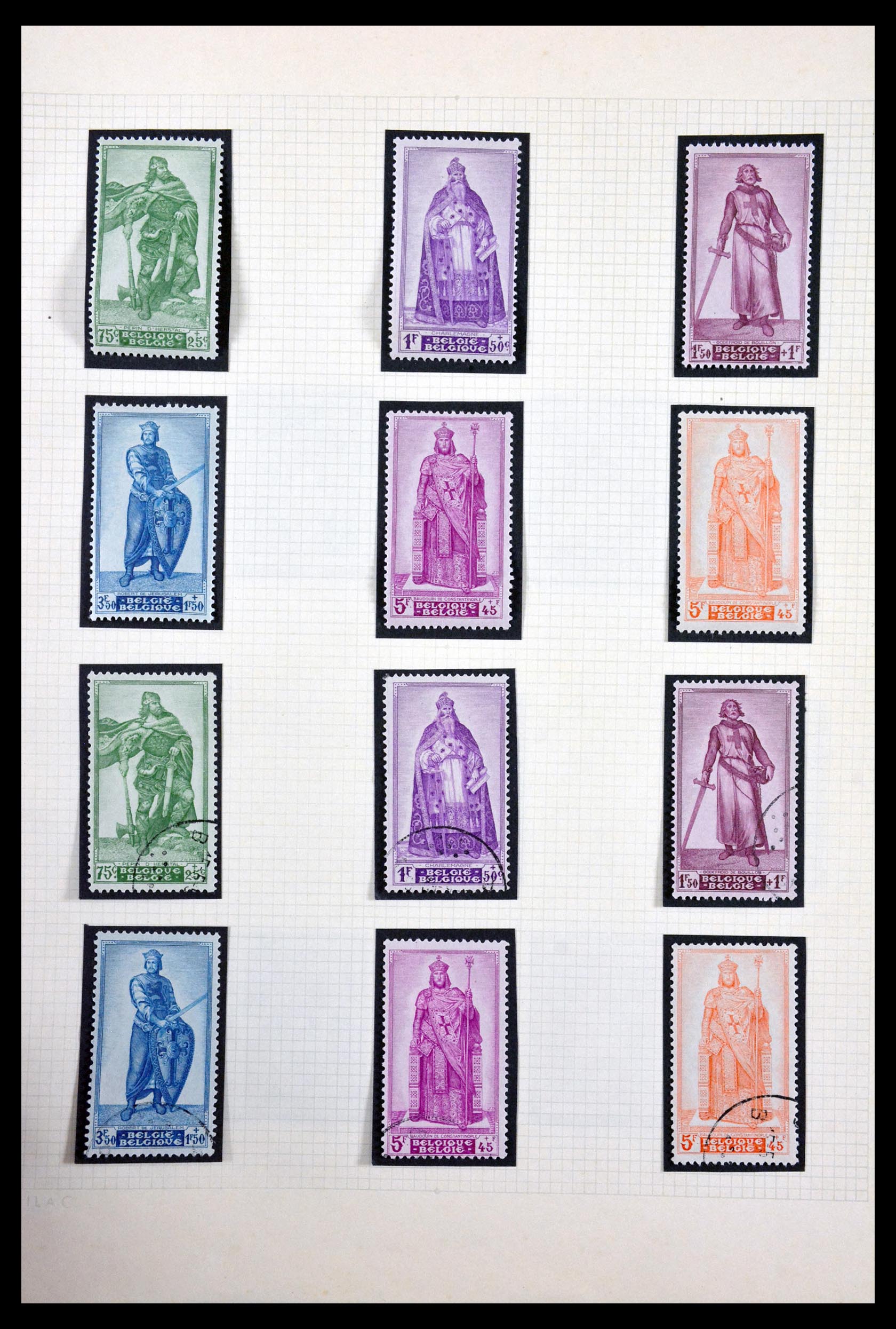 29713 095 - 29713 Belgium 1858-1953.