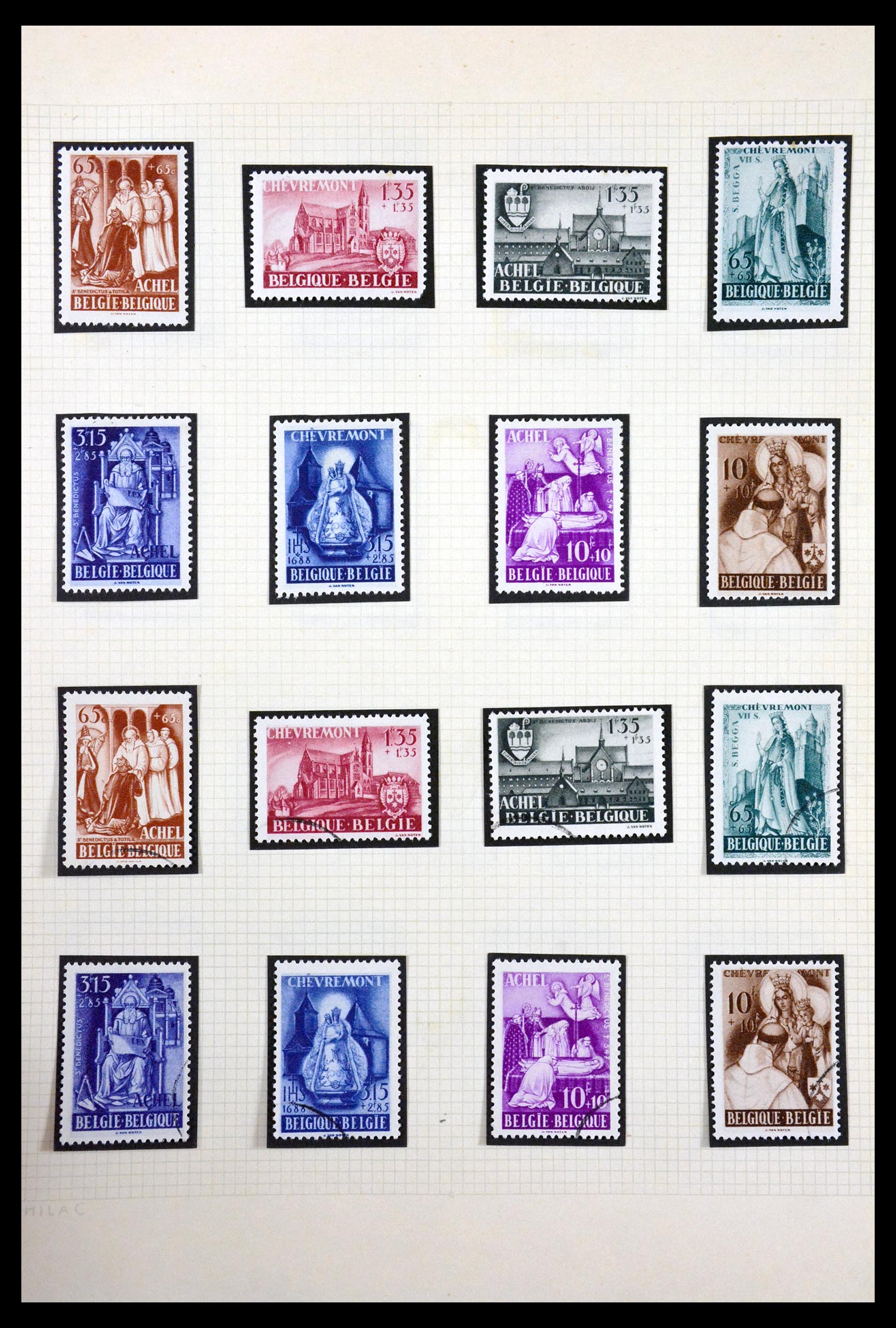 29713 100 - 29713 Belgium 1858-1953.