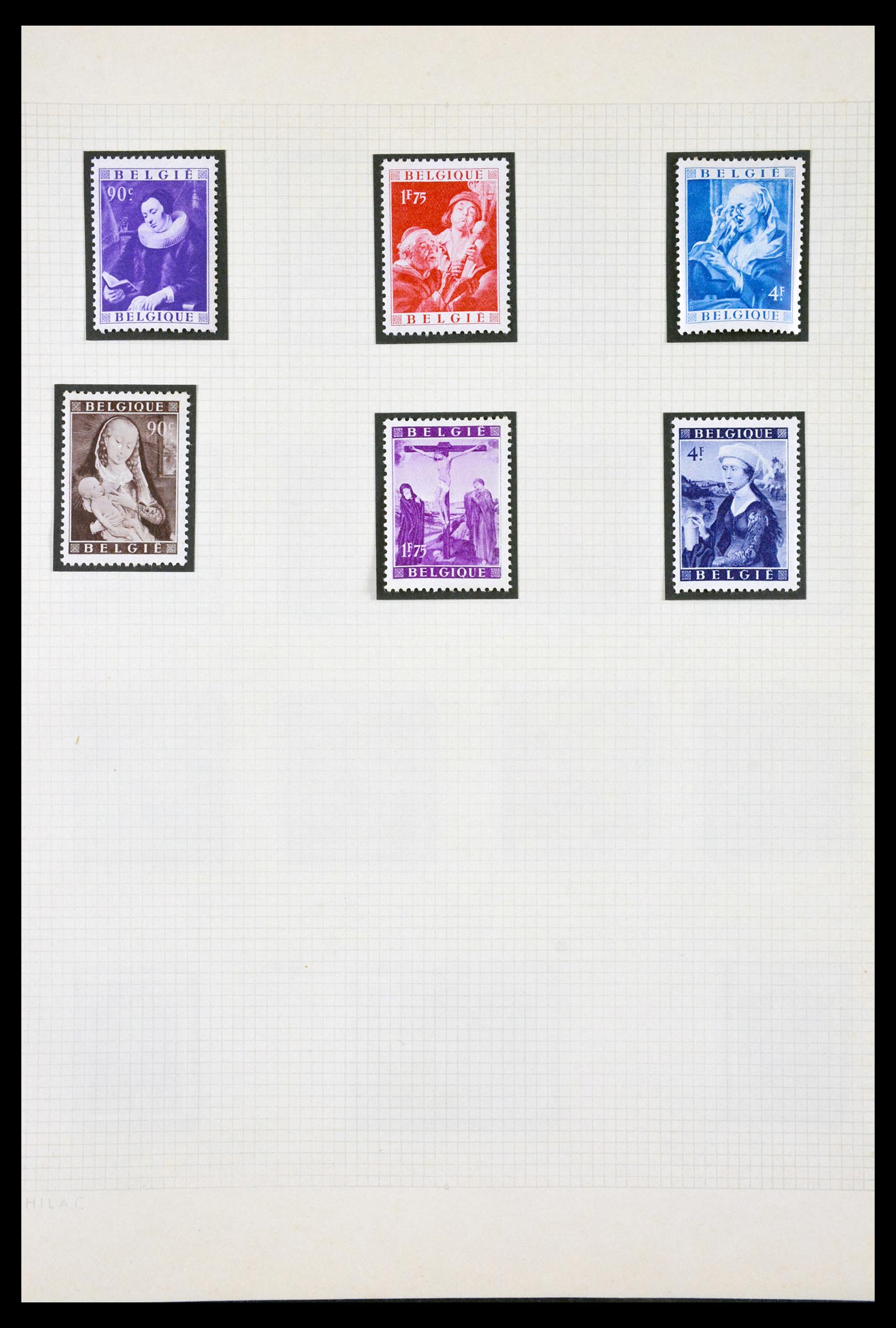 29713 103 - 29713 Belgium 1858-1953.