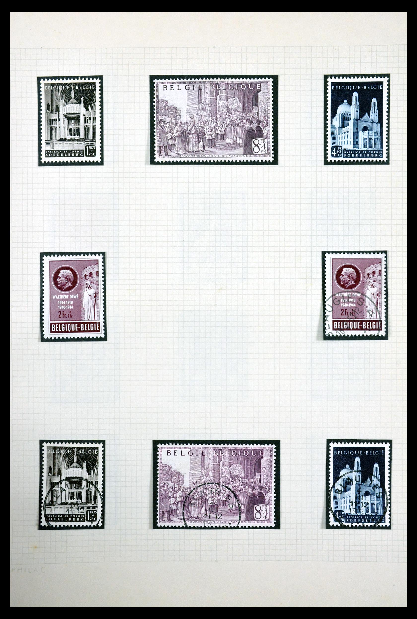 29713 113 - 29713 Belgium 1858-1953.