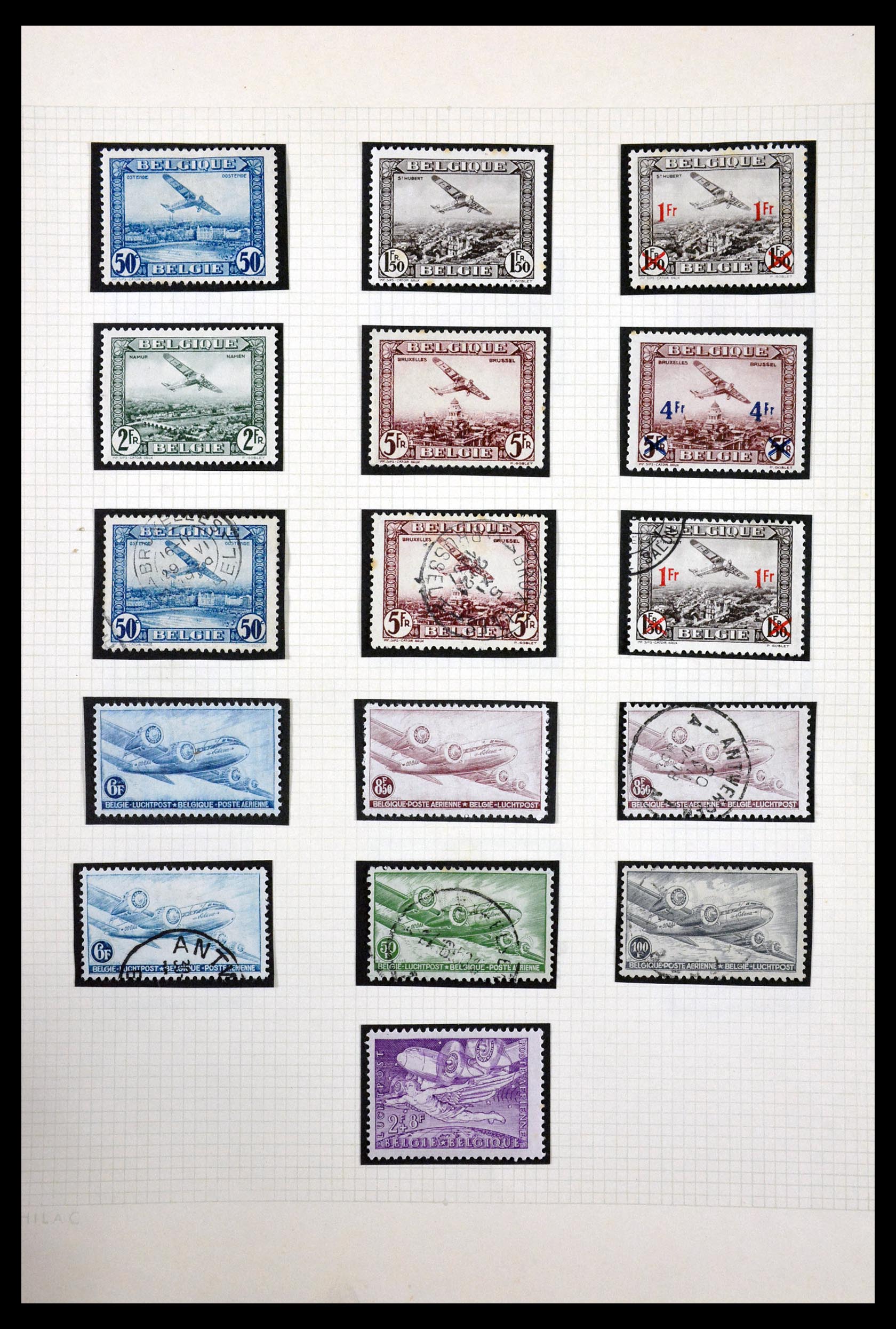 29713 120 - 29713 België 1858-1953.