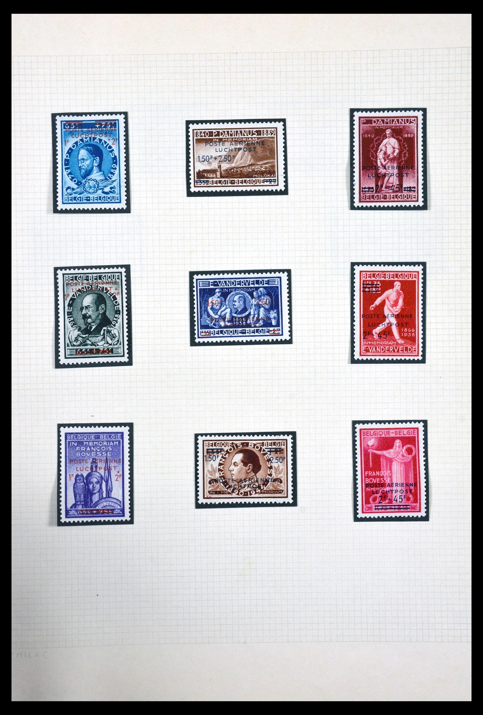 29713 122 - 29713 Belgium 1858-1953.