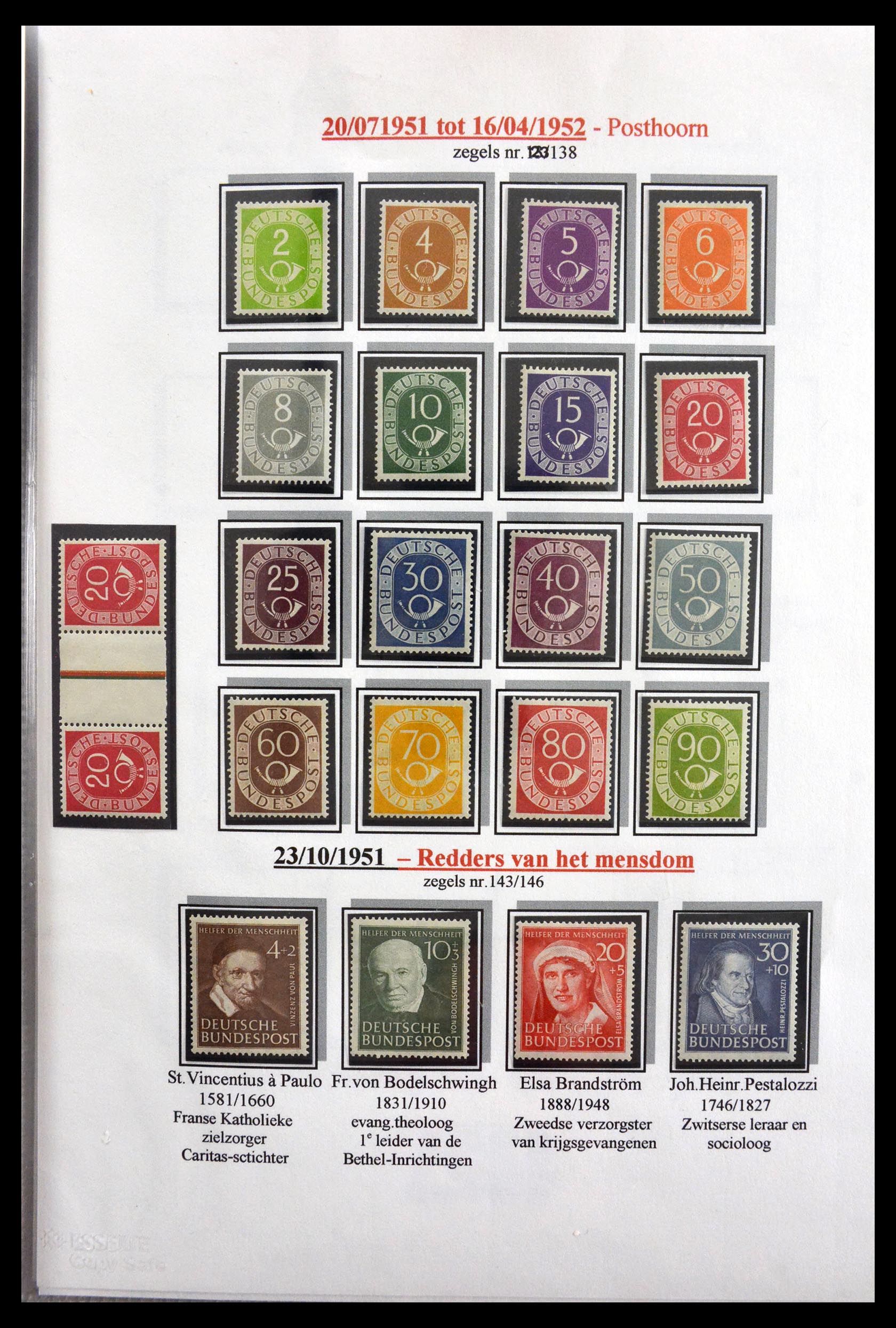 29715 003 - 29715 Bundespost 1949-2000.