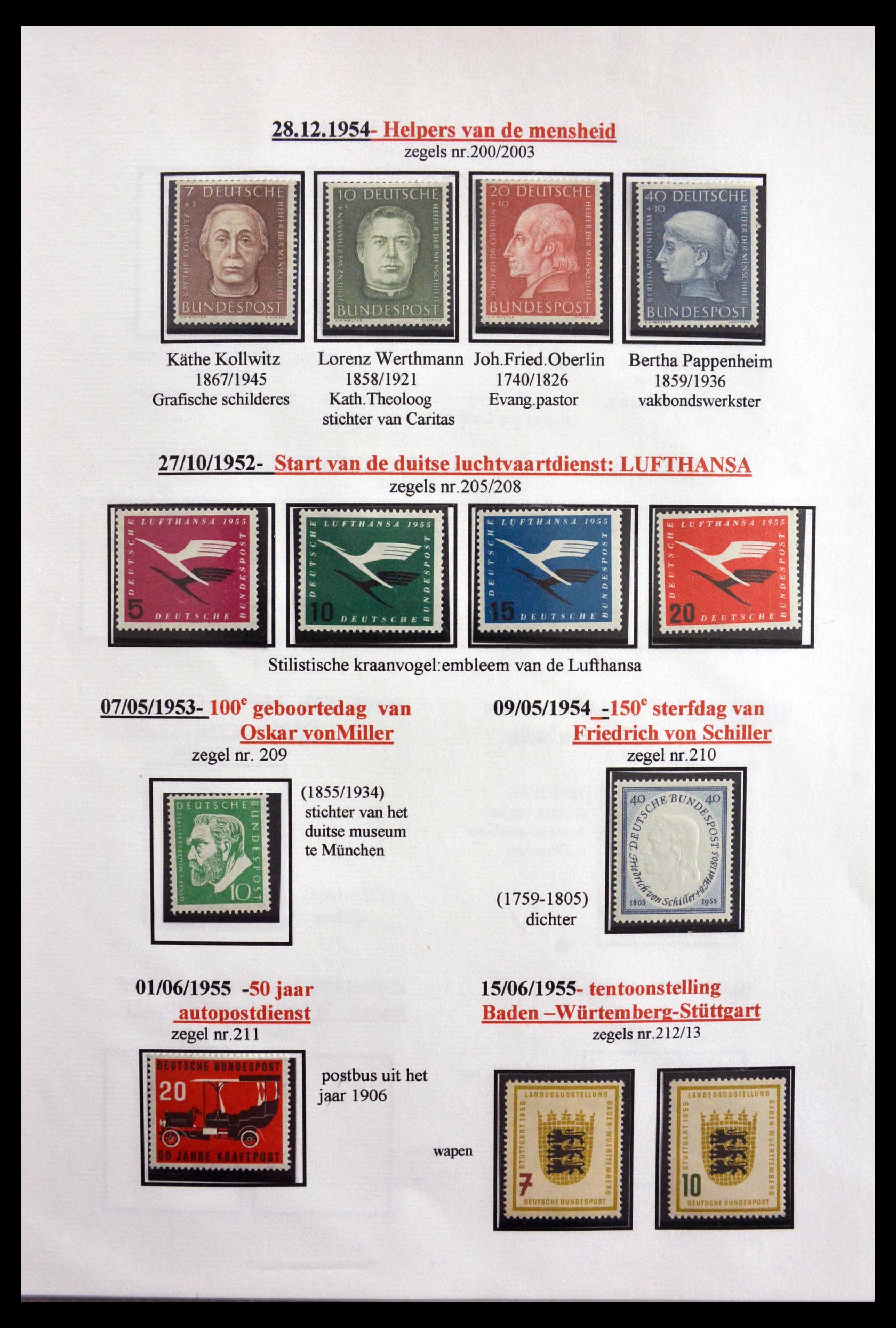 29715 009 - 29715 Bundespost 1949-2000.