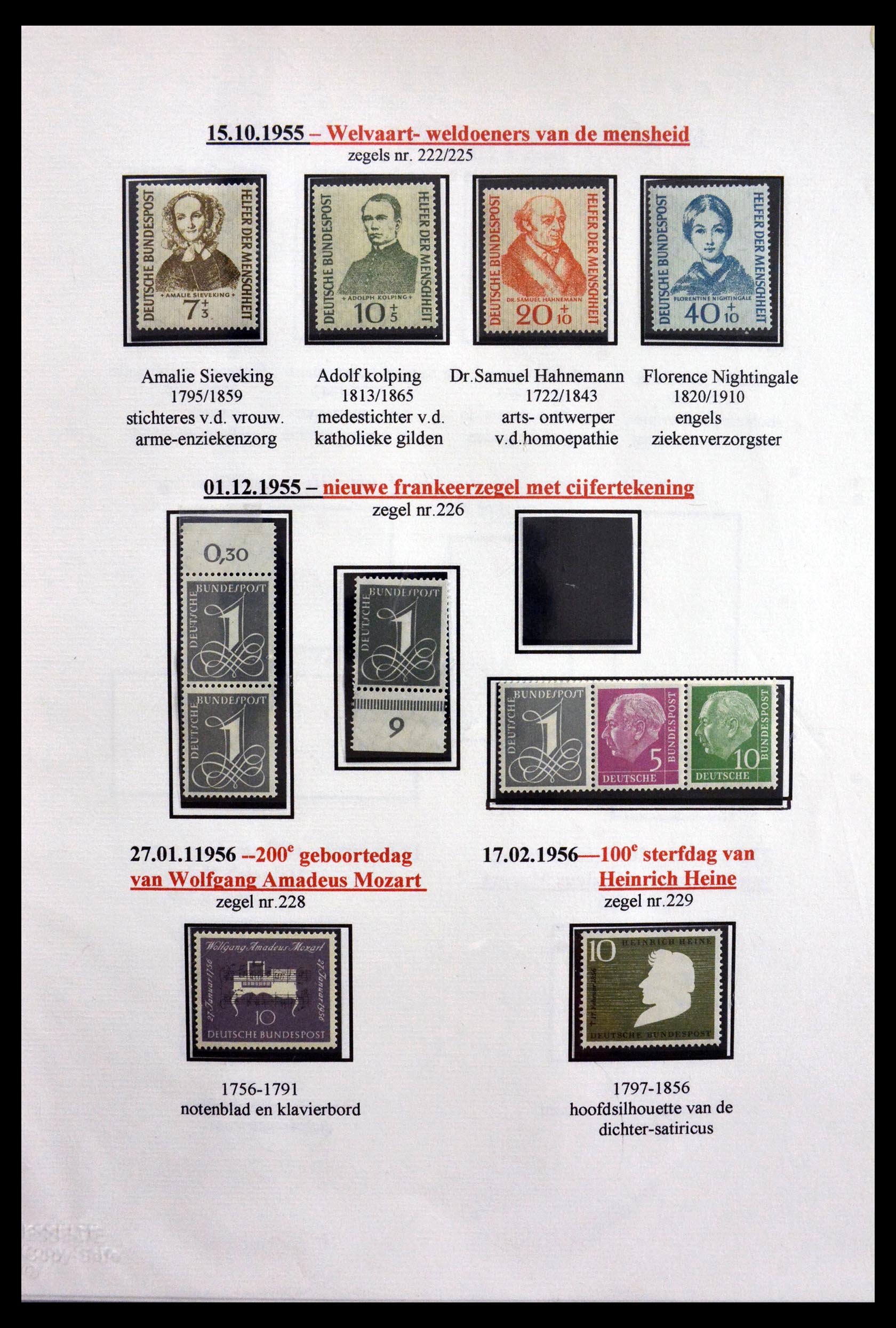 29715 012 - 29715 Bundespost 1949-2000.
