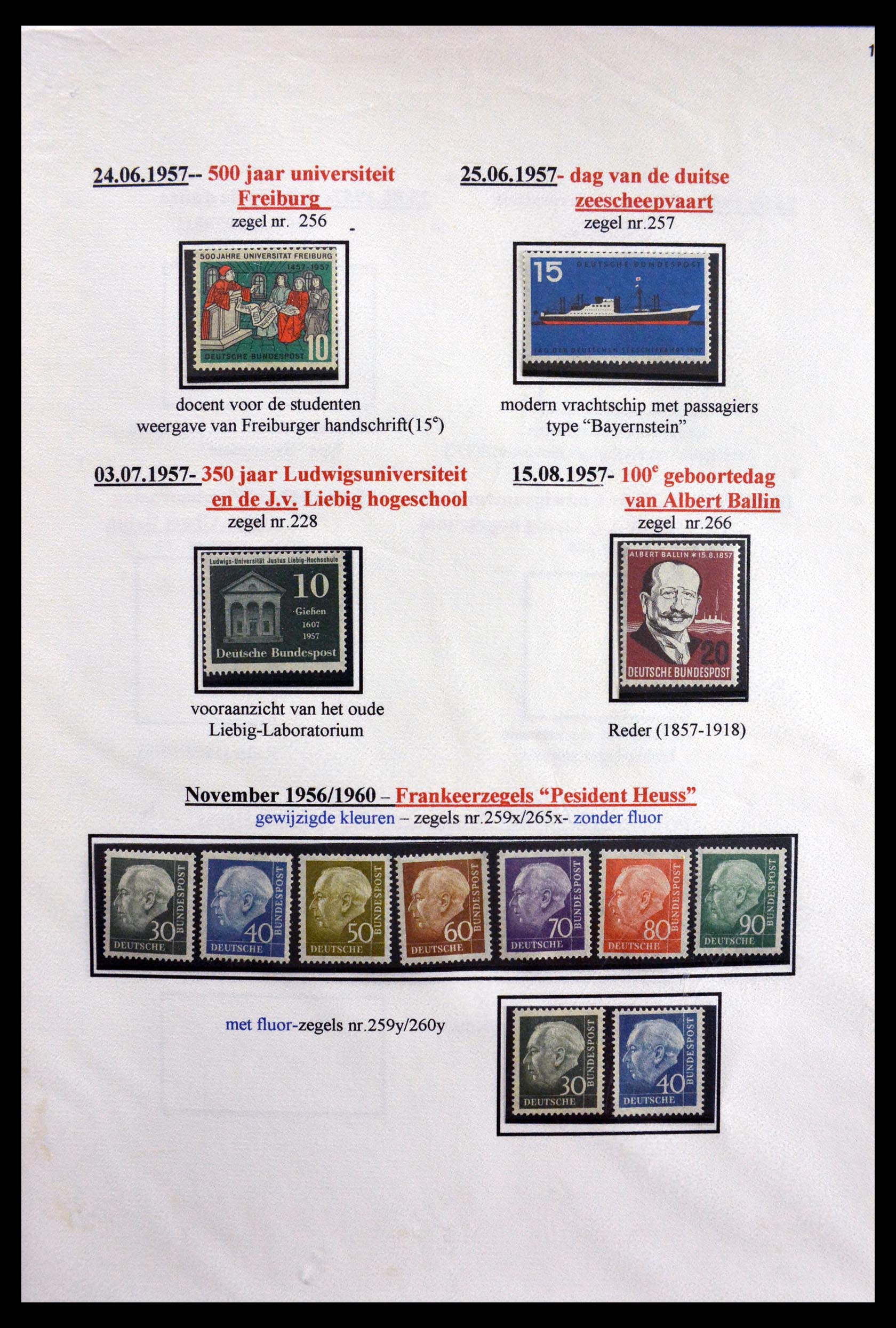 29715 016 - 29715 Bundespost 1949-2000.