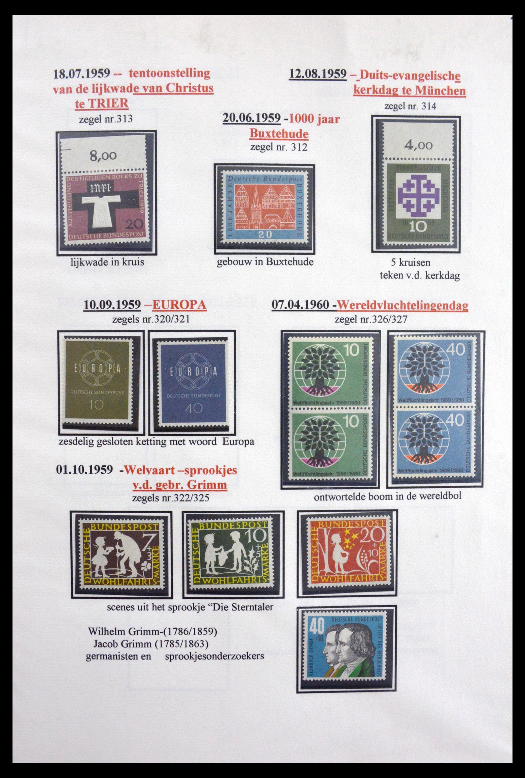 29715 022 - 29715 Bundespost 1949-2000.