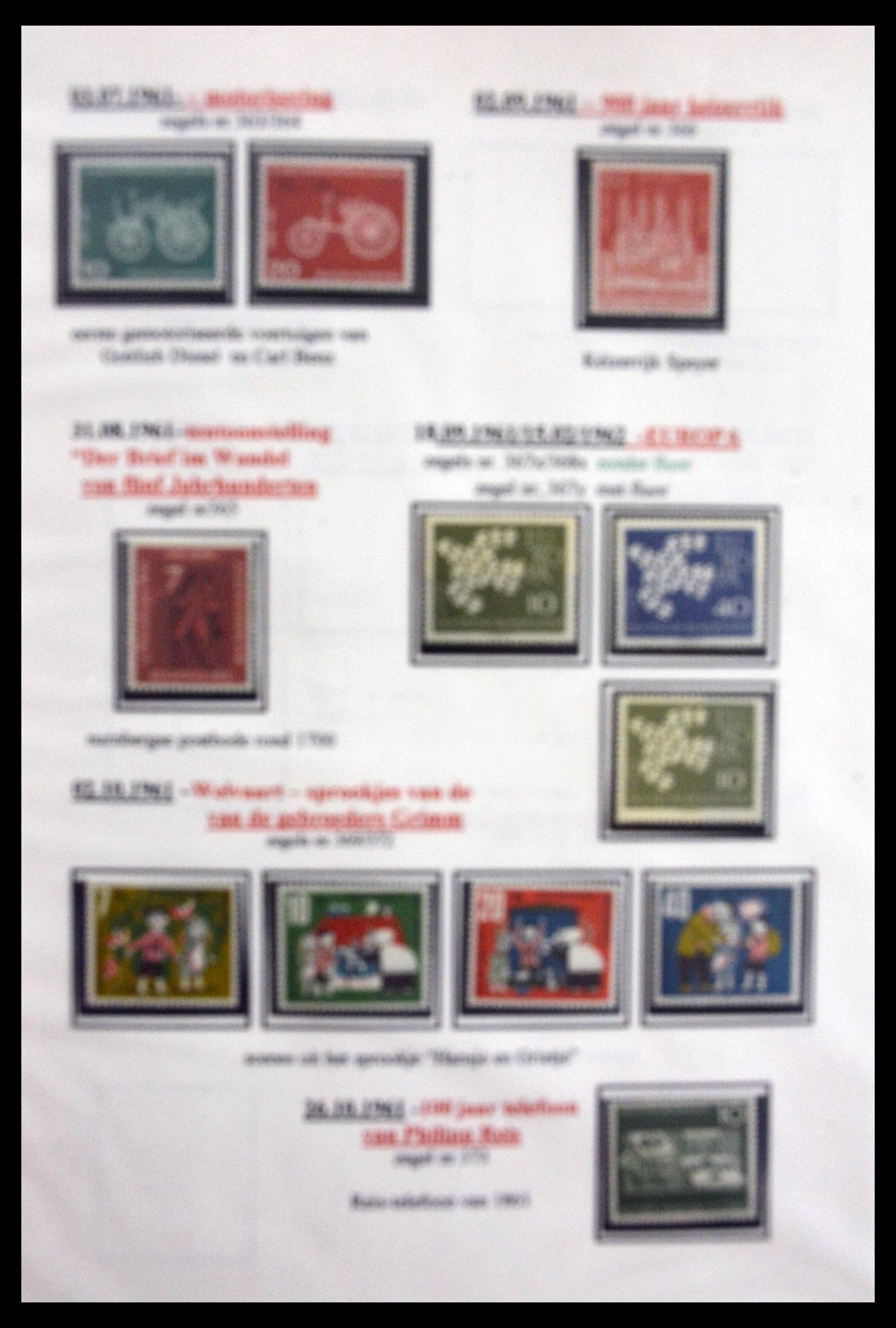29715 026 - 29715 Bundespost 1949-2000.