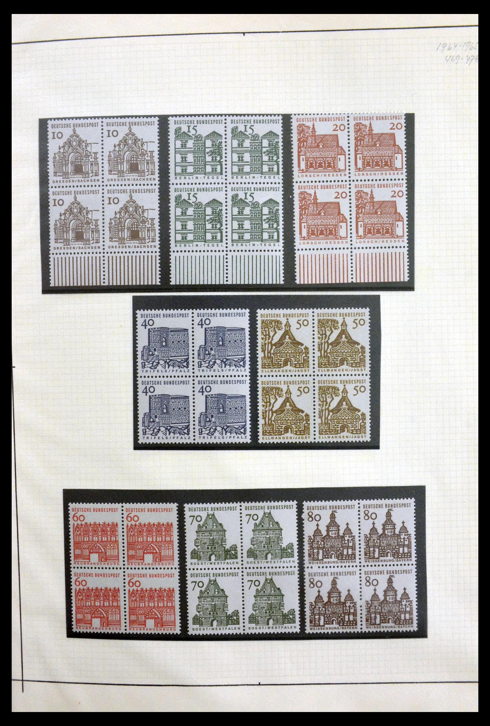29715 034 - 29715 Bundespost 1949-2000.