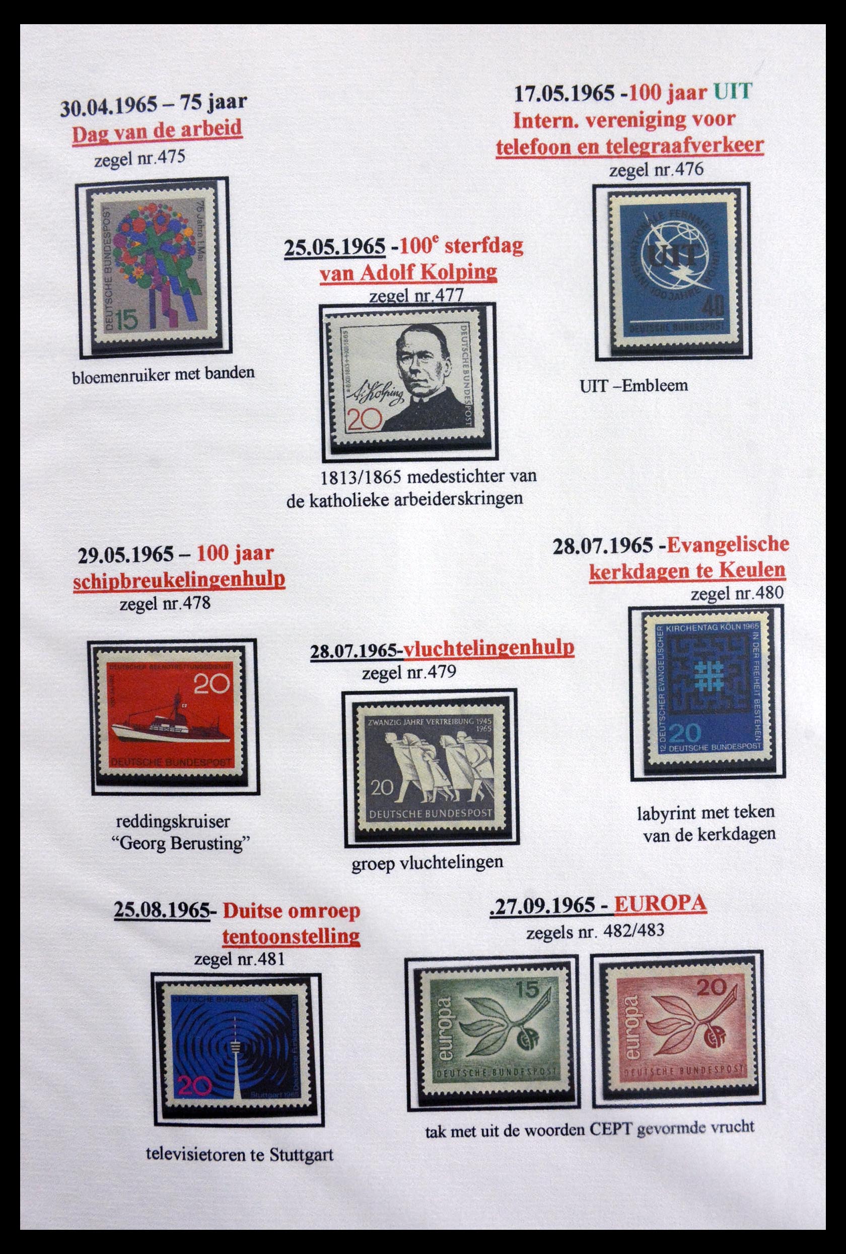 29715 036 - 29715 Bundespost 1949-2000.