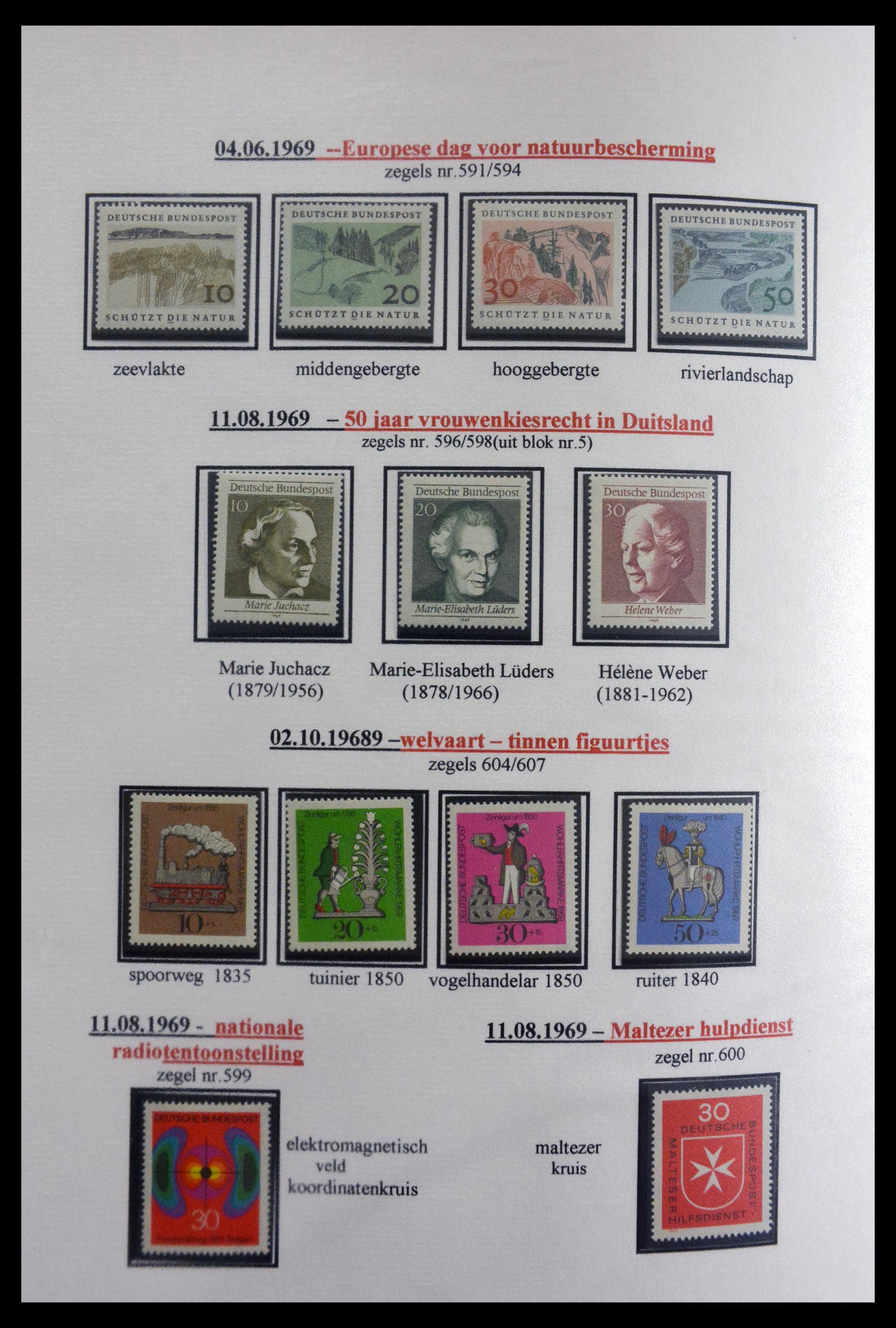 29715 045 - 29715 Bundespost 1949-2000.