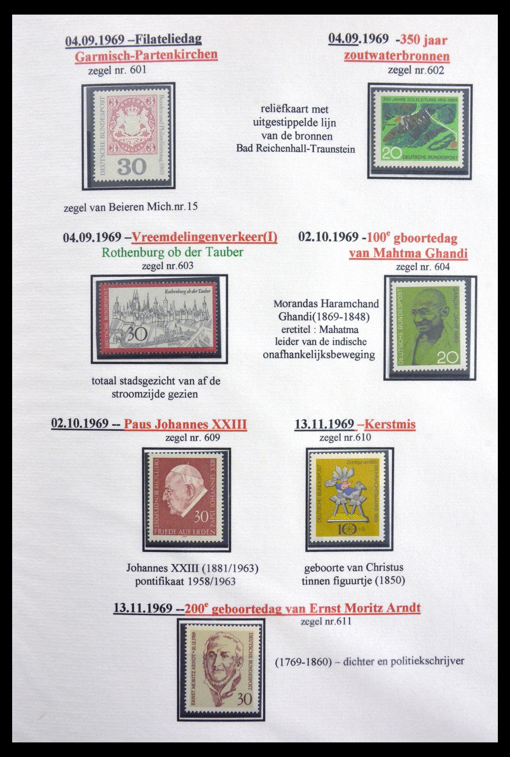 29715 046 - 29715 Bundespost 1949-2000.