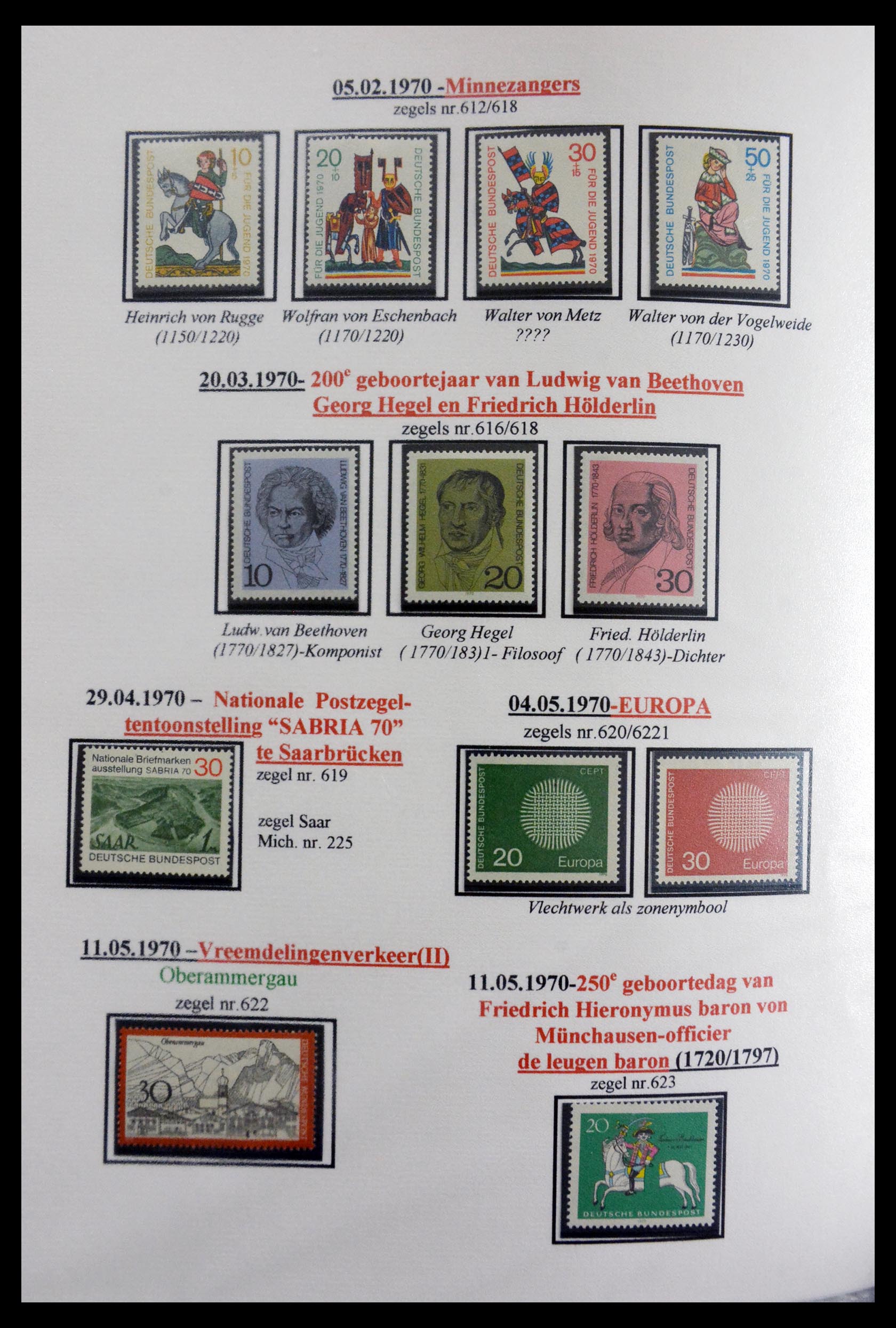 29715 047 - 29715 Bundespost 1949-2000.