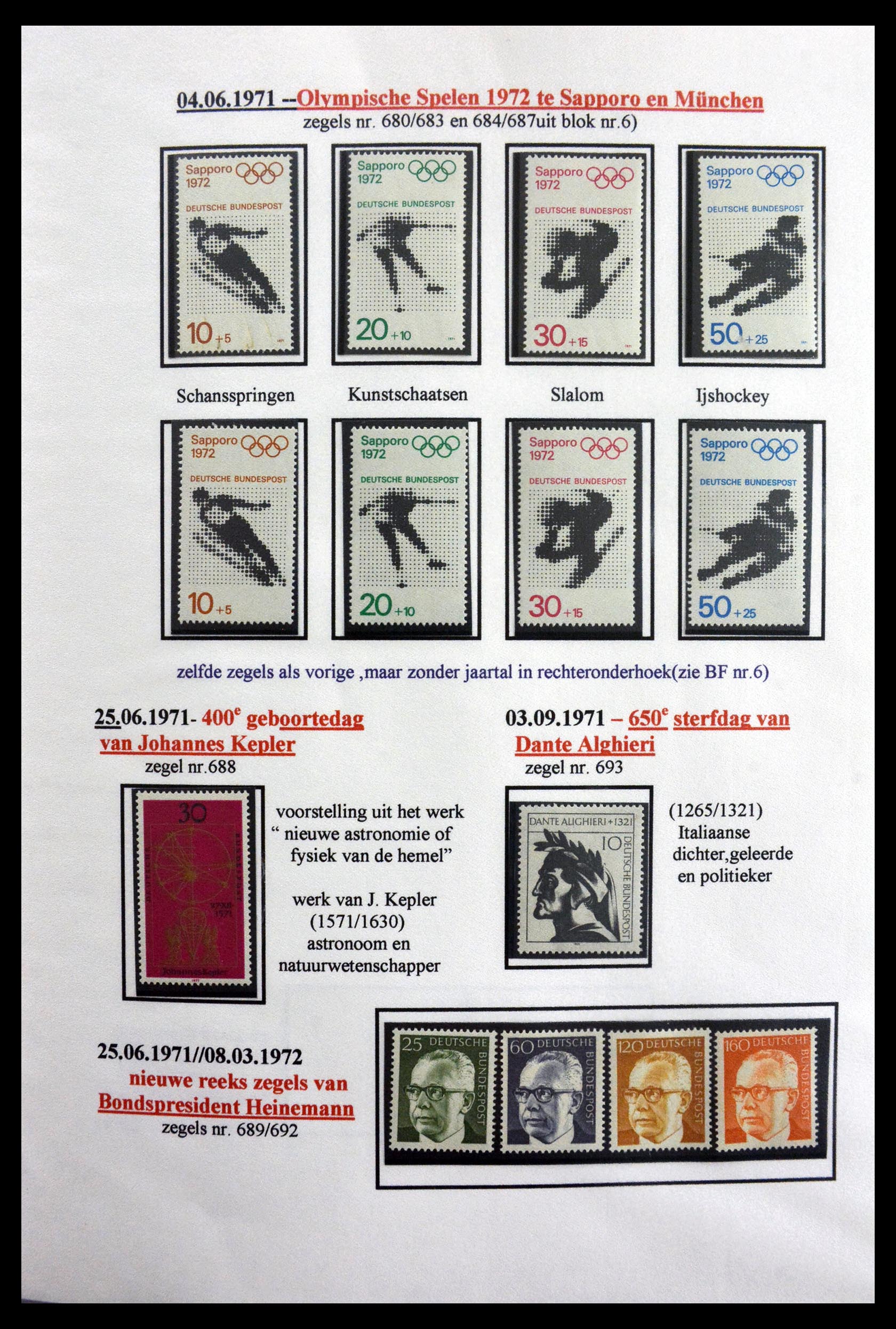29715 052 - 29715 Bundespost 1949-2000.