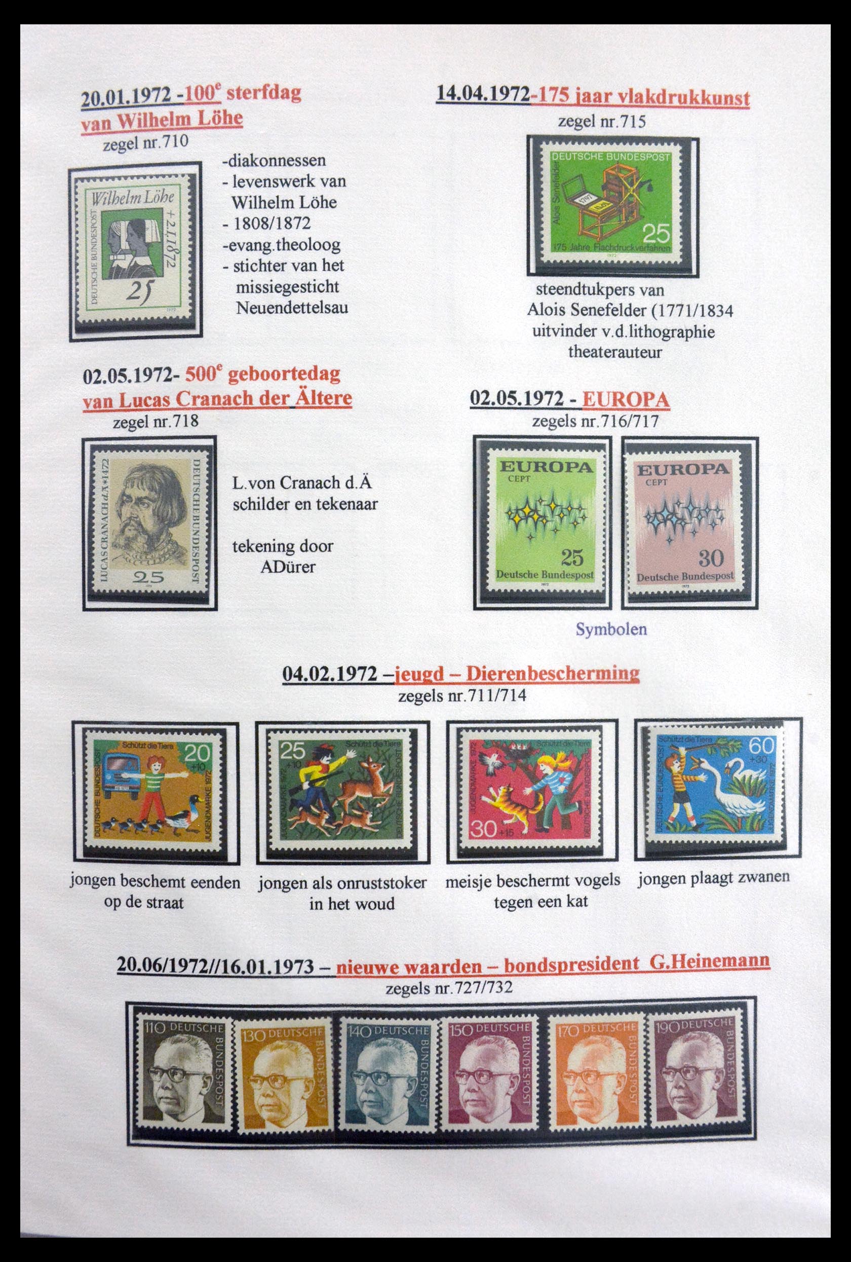 29715 055 - 29715 Bundespost 1949-2000.