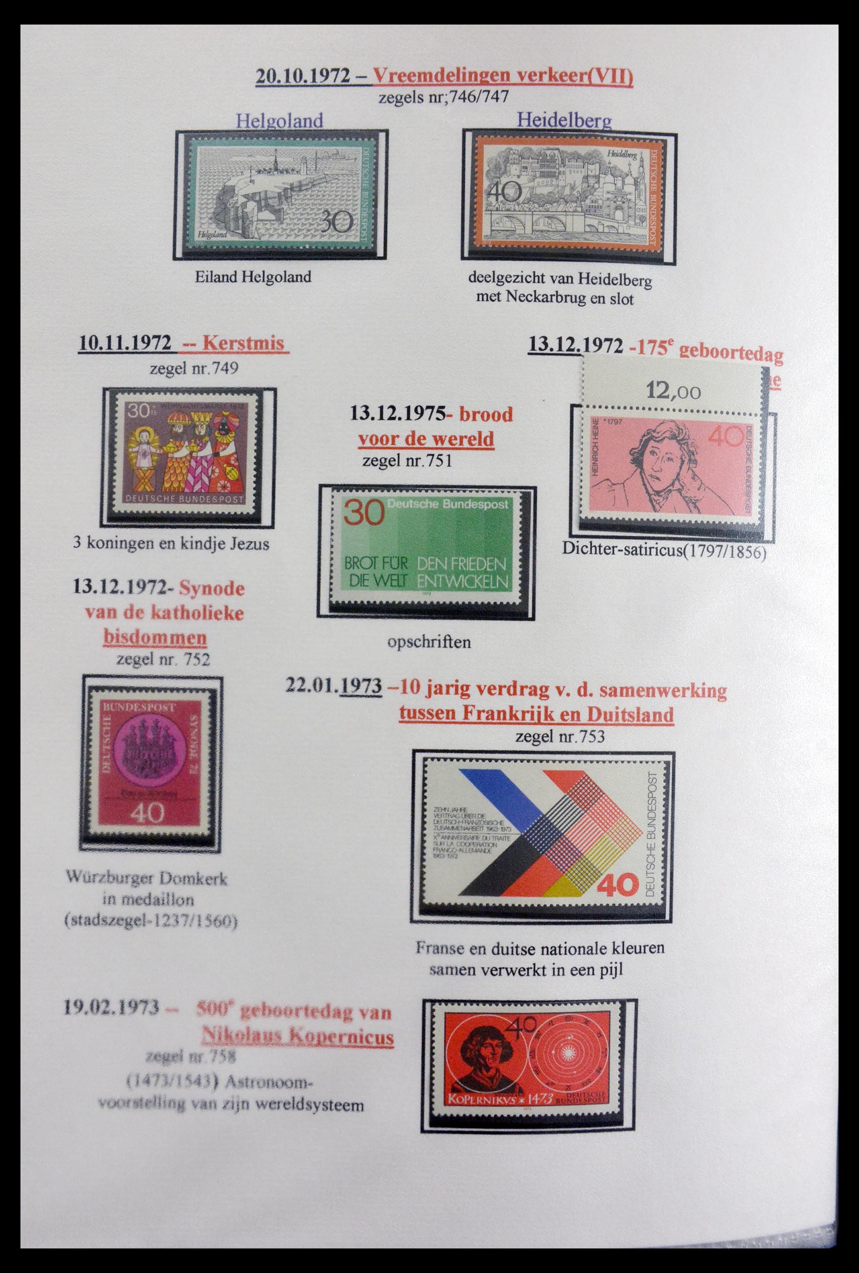 29715 058 - 29715 Bundespost 1949-2000.