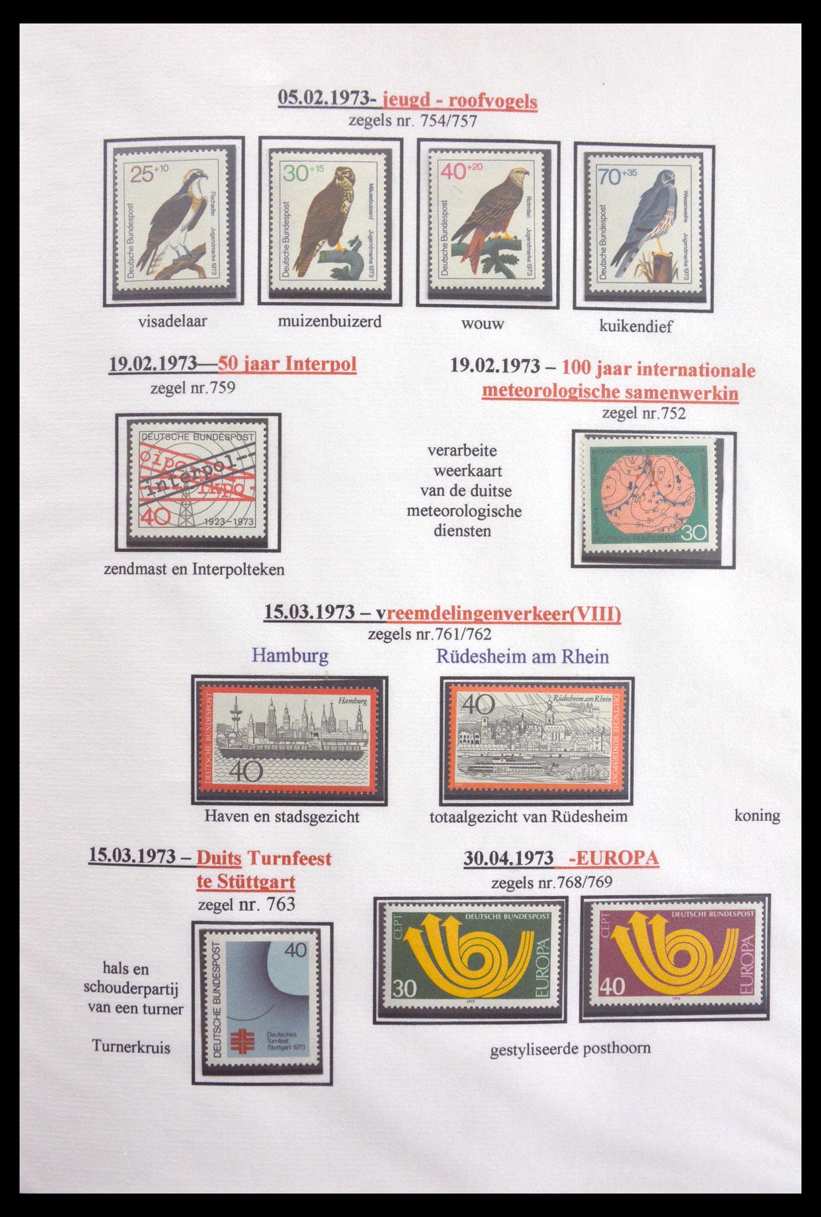 29715 059 - 29715 Bundespost 1949-2000.