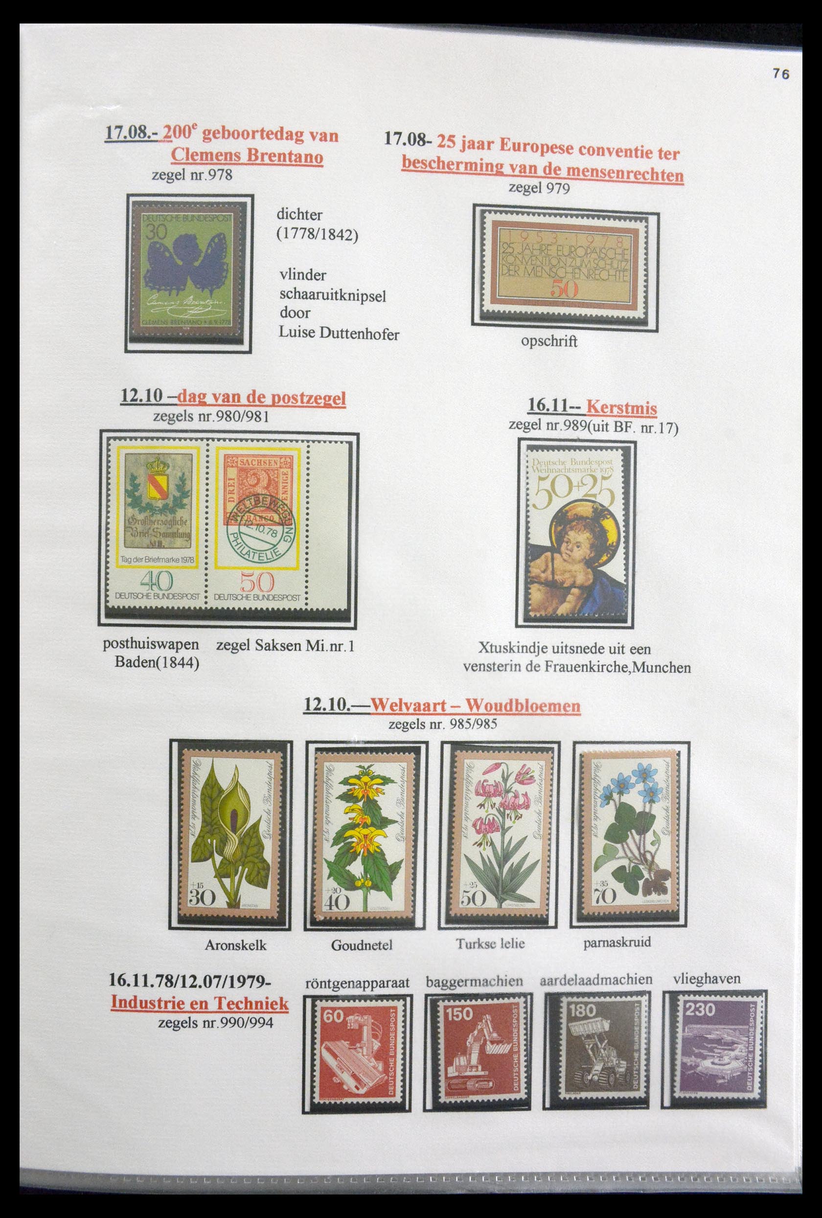 29715 079 - 29715 Bundespost 1949-2000.