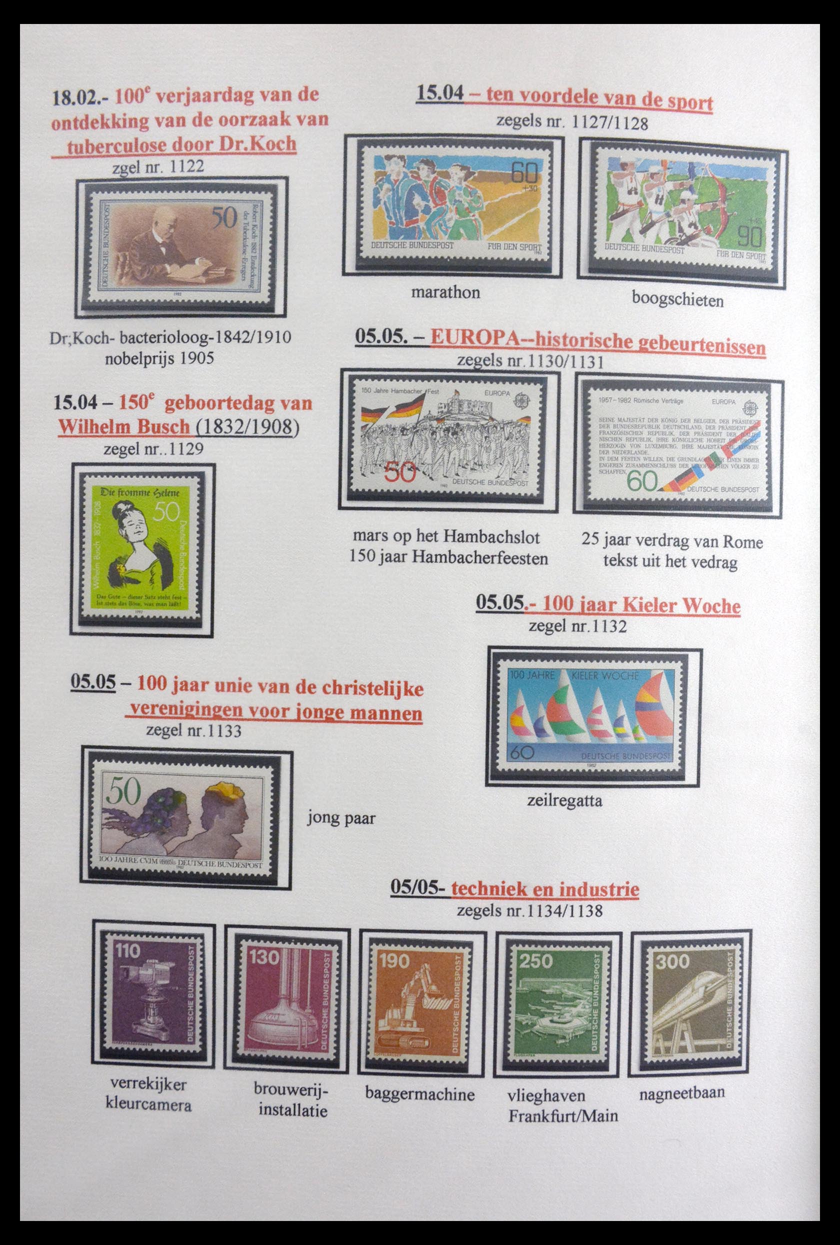 29715 092 - 29715 Bundespost 1949-2000.