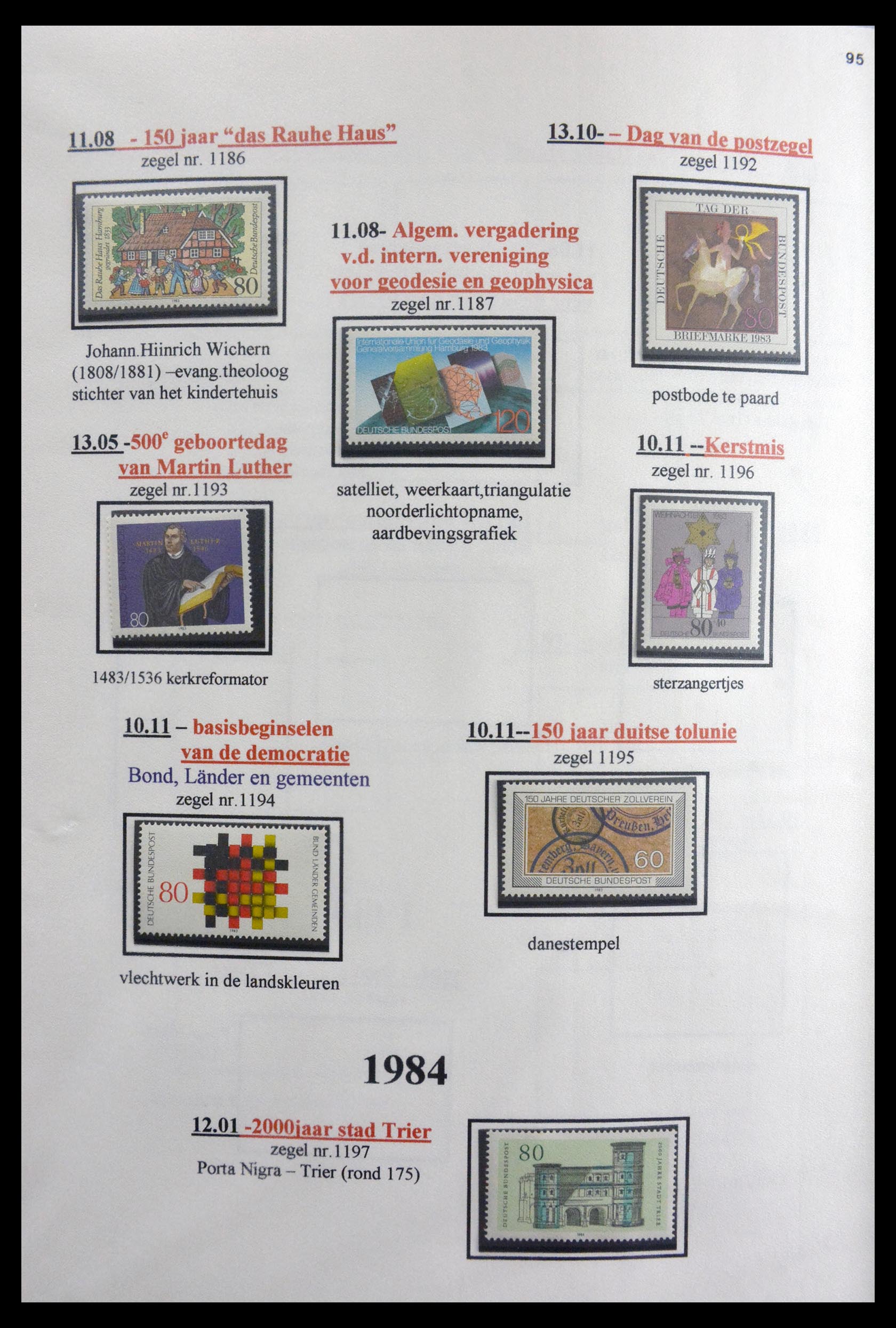 29715 098 - 29715 Bundespost 1949-2000.