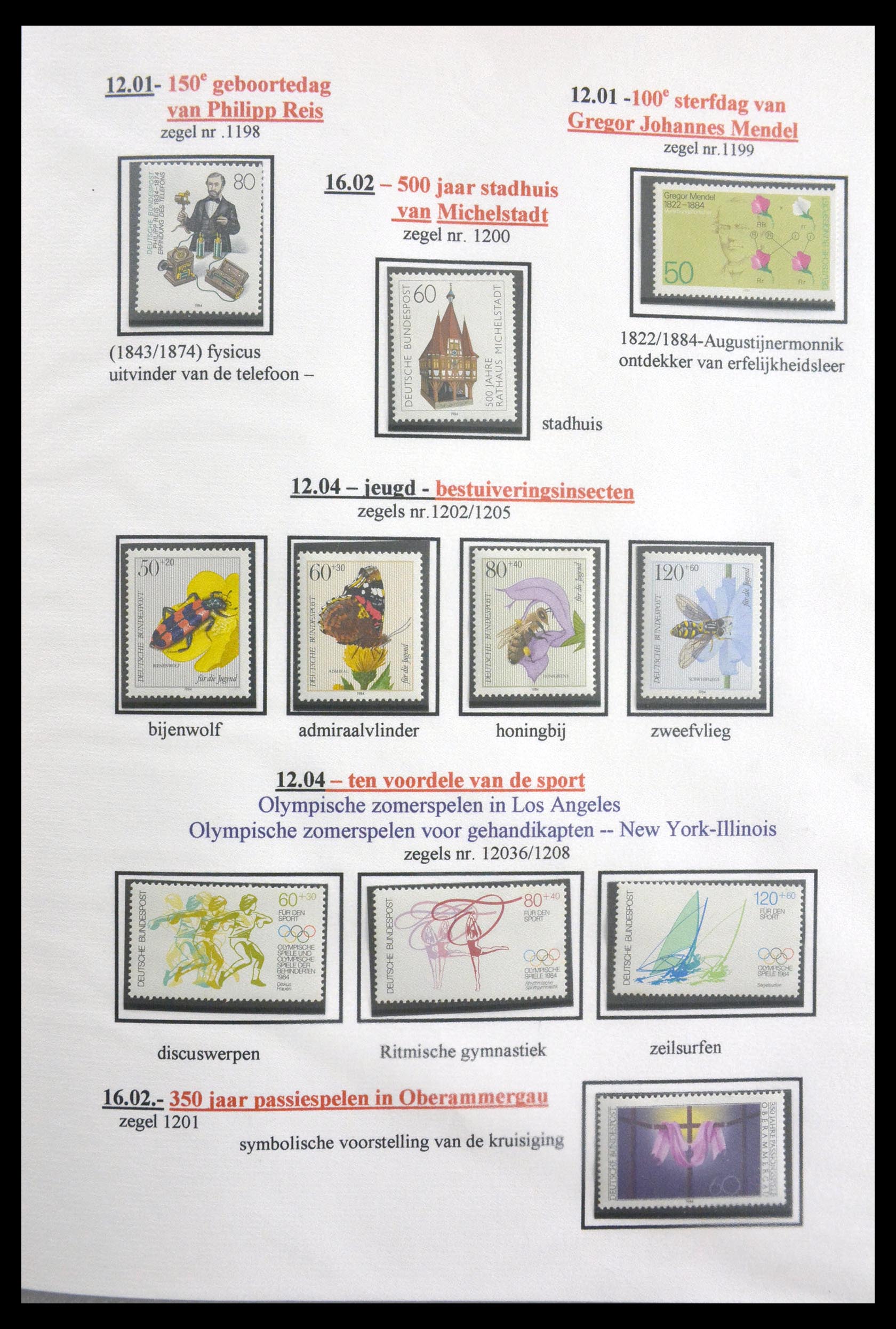 29715 099 - 29715 Bundespost 1949-2000.